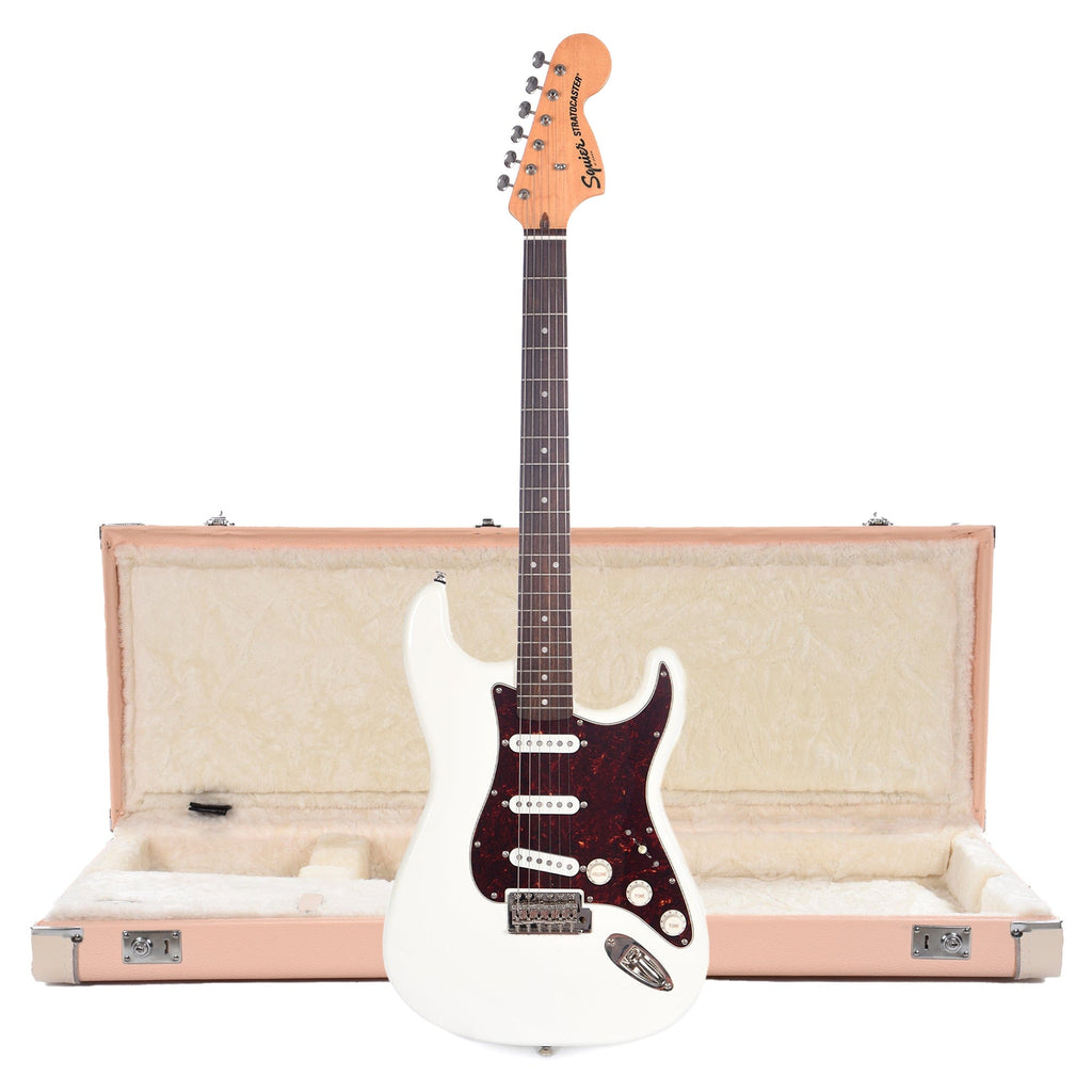 Squier Classic Vibe 70s Stratocaster Olympic White and Hardshell