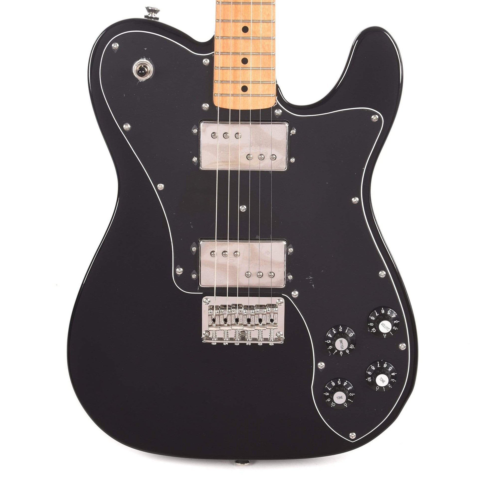 Squier Classic Vibe 70s Telecaster Deluxe Black Electric Guitars / Solid Body