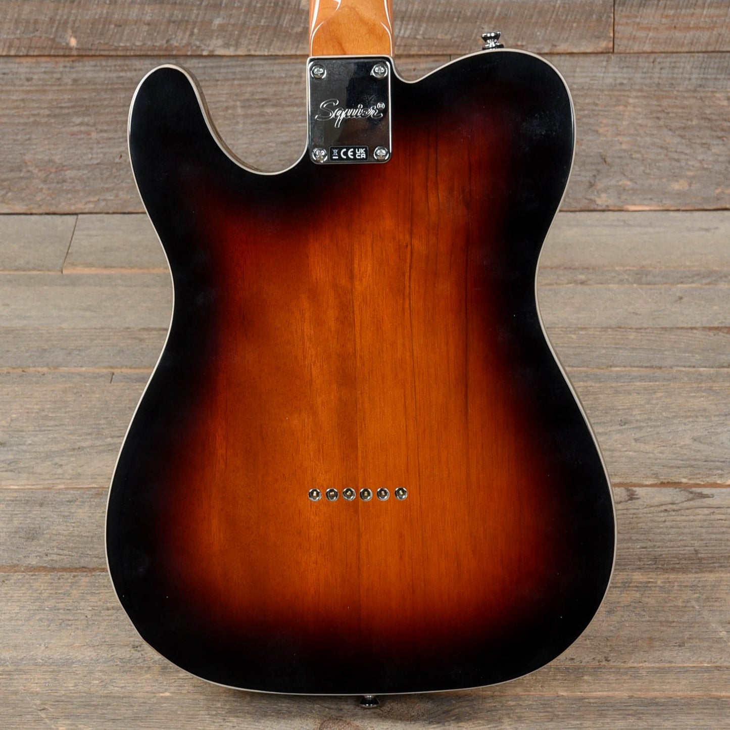 Squier Classic Vibe Baritone Custom Telecaster 3-Tone Sunburst Electric Guitars / Solid Body