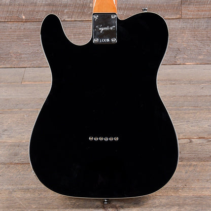 Squier Classic Vibe Baritone Custom Telecaster Black Electric Guitars / Solid Body