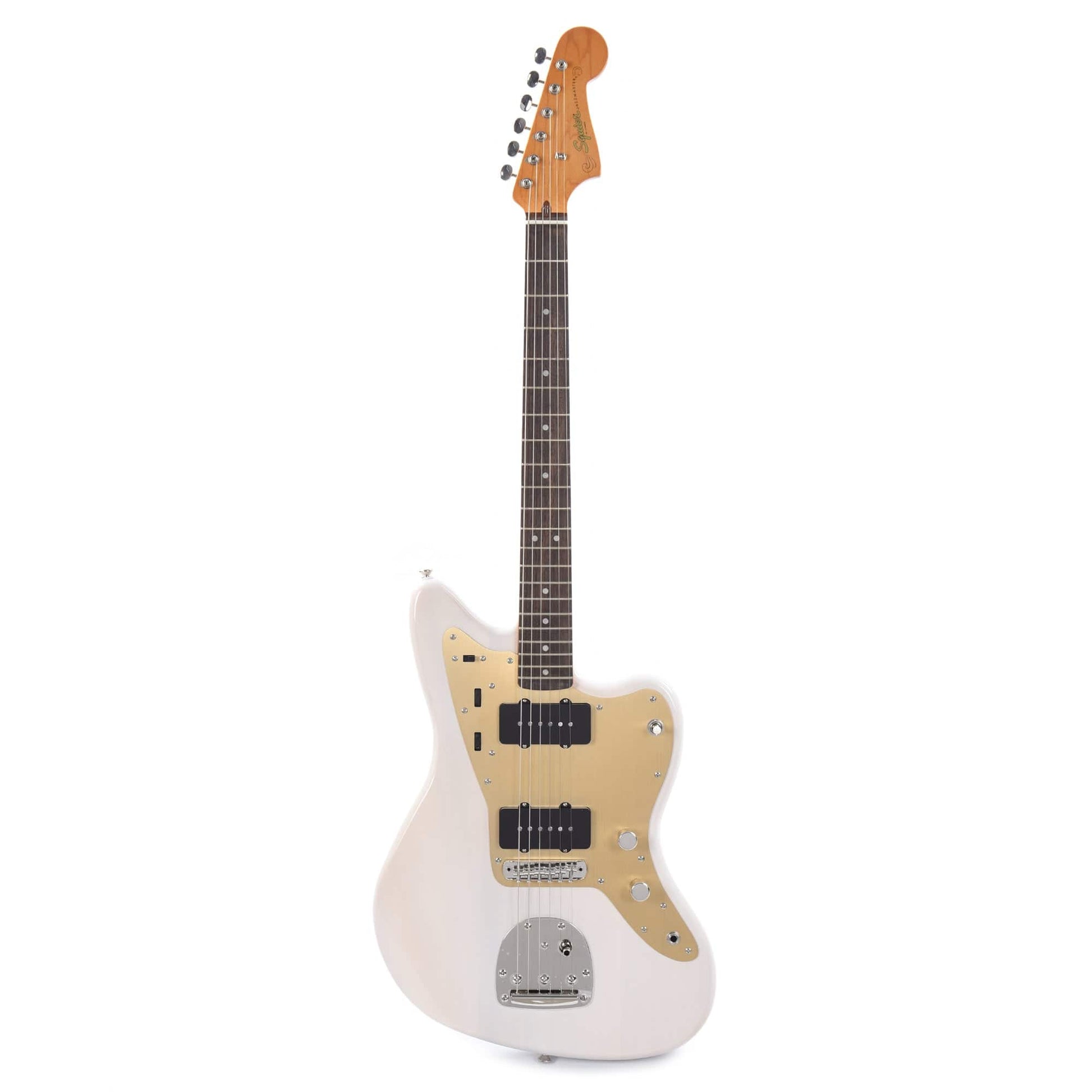 Squier Classic Vibe Late '50s Jazzmaster White Blonde w/Gold Anodized Pickguard Electric Guitars / Solid Body