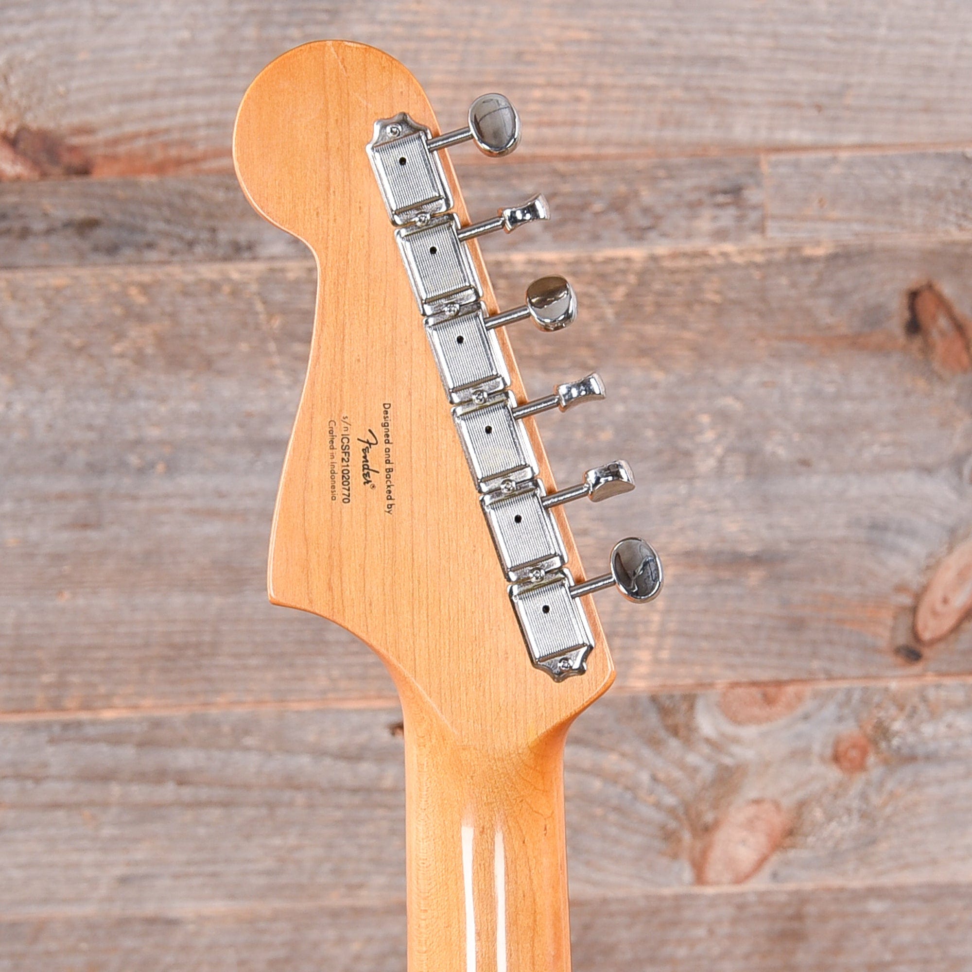 Squier Classic Vibe Late '50s Jazzmaster White Blonde w/Gold Anodized Pickguard Electric Guitars / Solid Body