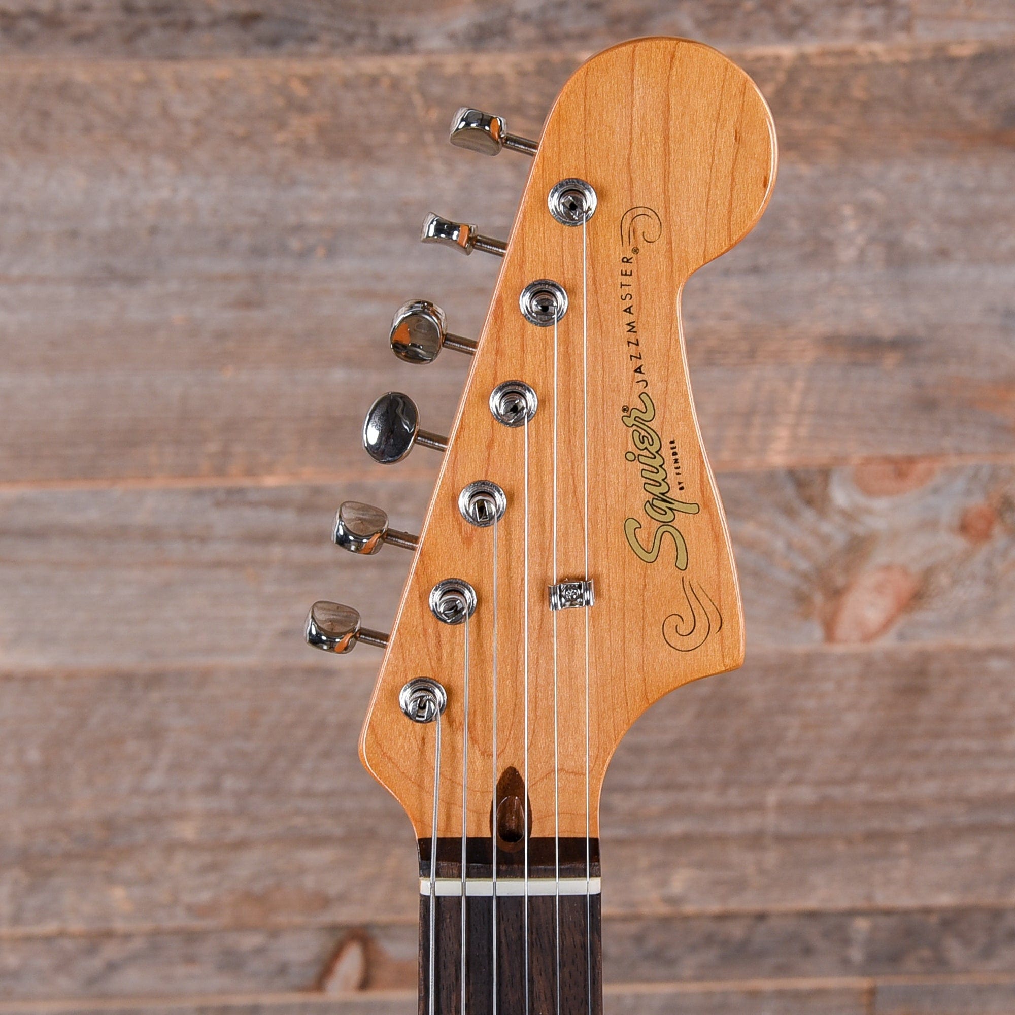 Squier Classic Vibe Late '50s Jazzmaster White Blonde w/Gold Anodized Pickguard Electric Guitars / Solid Body