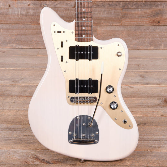 Squier Classic Vibe Late '50s Jazzmaster White Blonde w/Gold Anodized Pickguard Electric Guitars / Solid Body