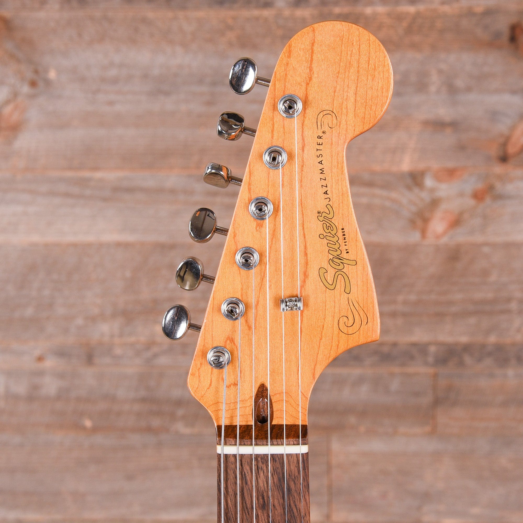 Squier Classic Vibe Late '50s Jazzmaster White Blonde w/Gold Anodized Pickguard Electric Guitars / Solid Body