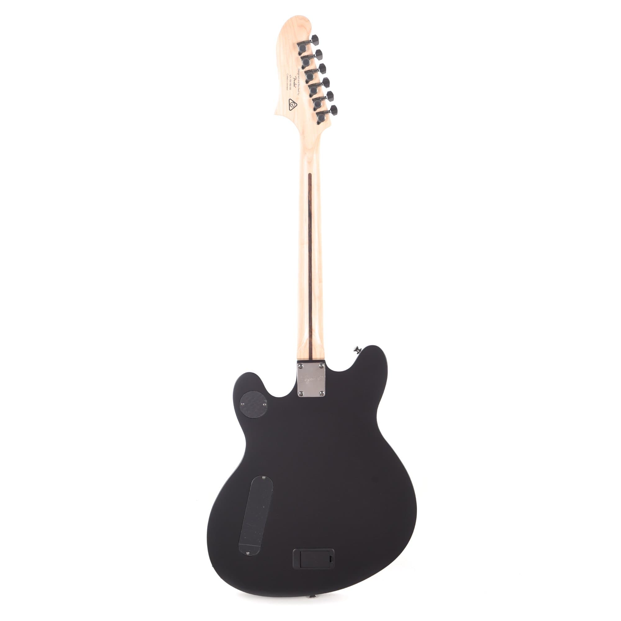 Squier Contemporary Active Starcaster Black – Chicago Music Exchange