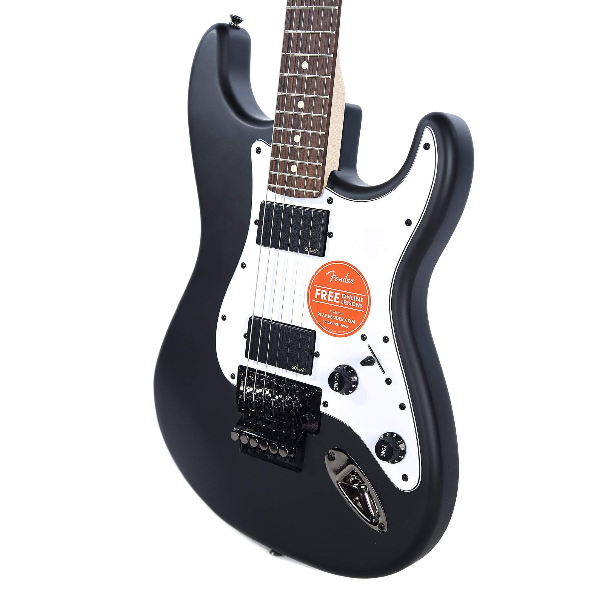 Squier Contemporary Active Stratocaster HH Flat Black w/Reverse Headstock Electric Guitars / Solid Body