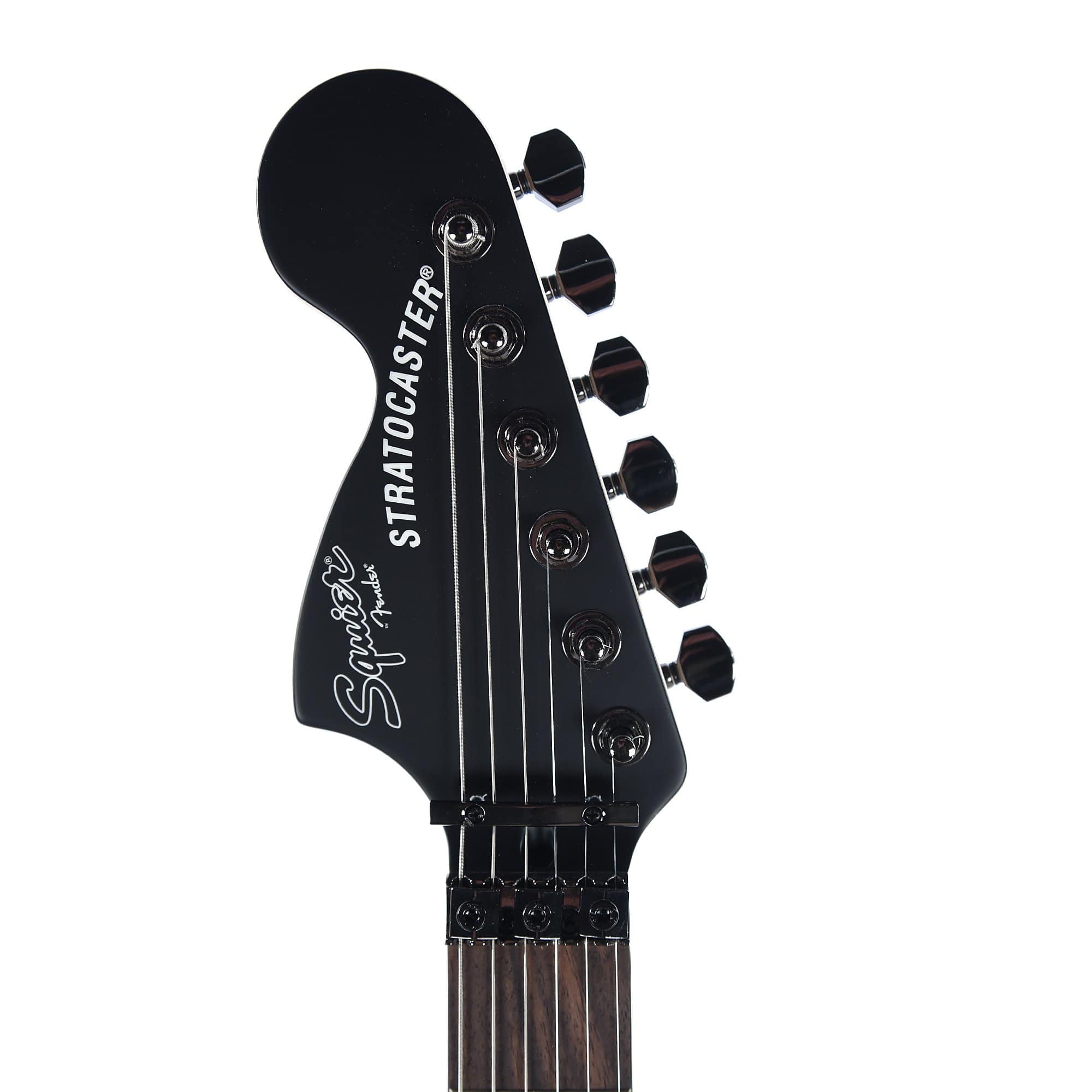 Squier Contemporary Active Stratocaster HH Flat Black w/Reverse Headstock Electric Guitars / Solid Body