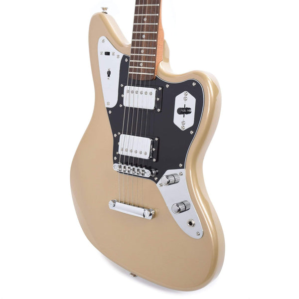 Squier Contemporary Jaguar HH ST Shoreline Gold – Chicago Music Exchange