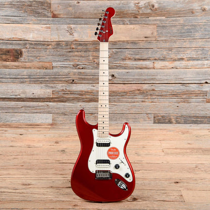 Squier Contemporary Stratocaster HH Dark Metallic Red Electric Guitars / Solid Body