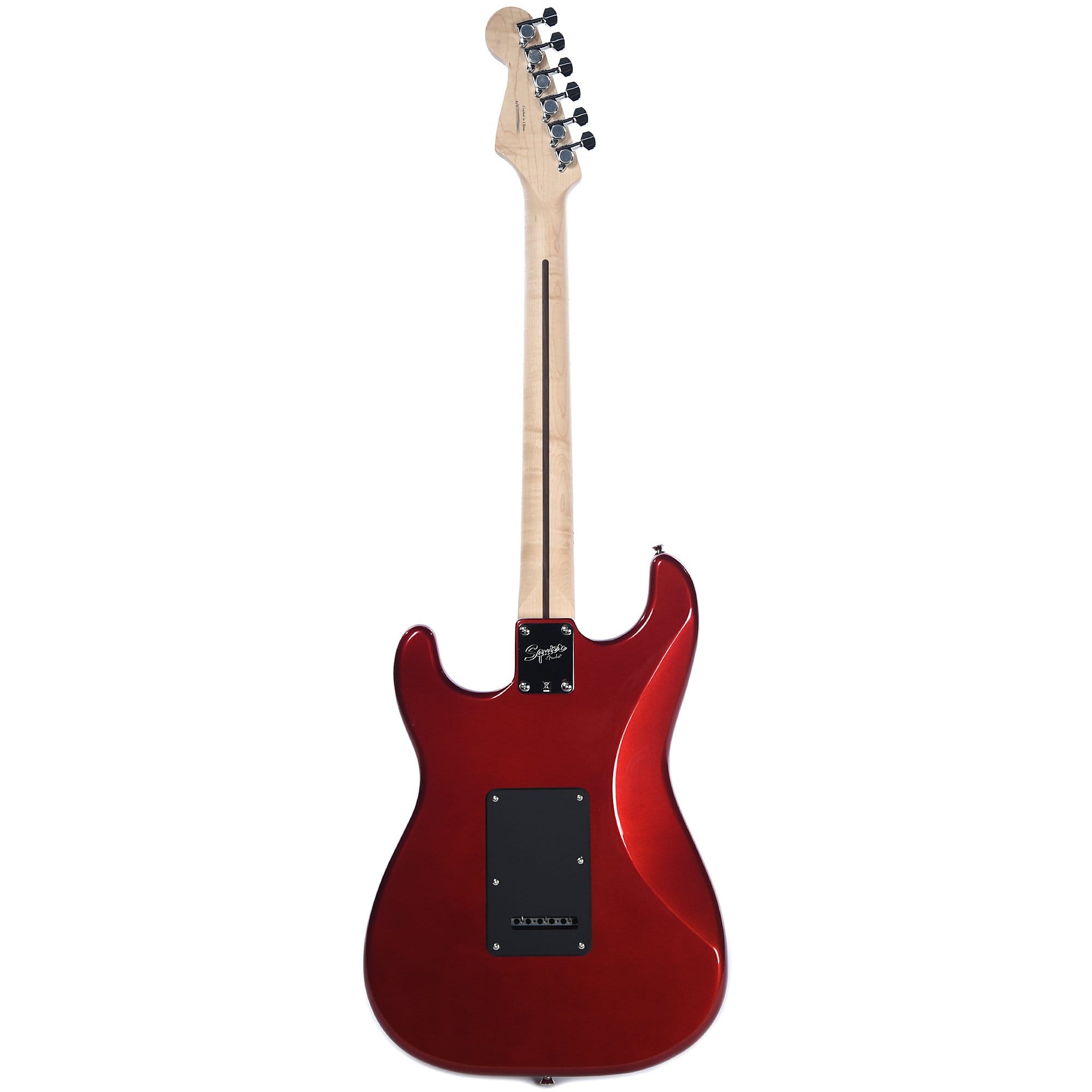 Squier Contemporary Stratocaster HH Dark Metallic Red w/Fender Gig Bag, Stand, Cable, Tuner, Picks and Strings Electric Guitars / Solid Body