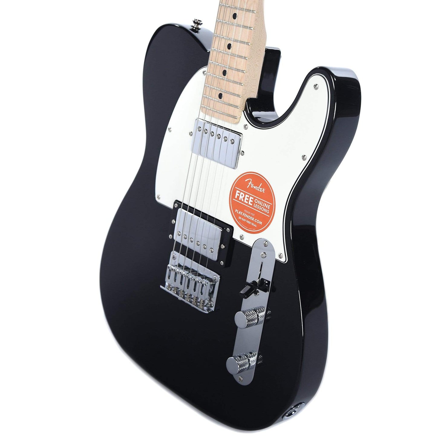 Squier Contemporary Telecaster Black Metallic Electric Guitars / Solid Body