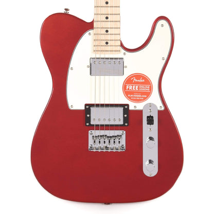 Squier Contemporary Telecaster HH Dark Metallic Red Electric Guitars / Solid Body