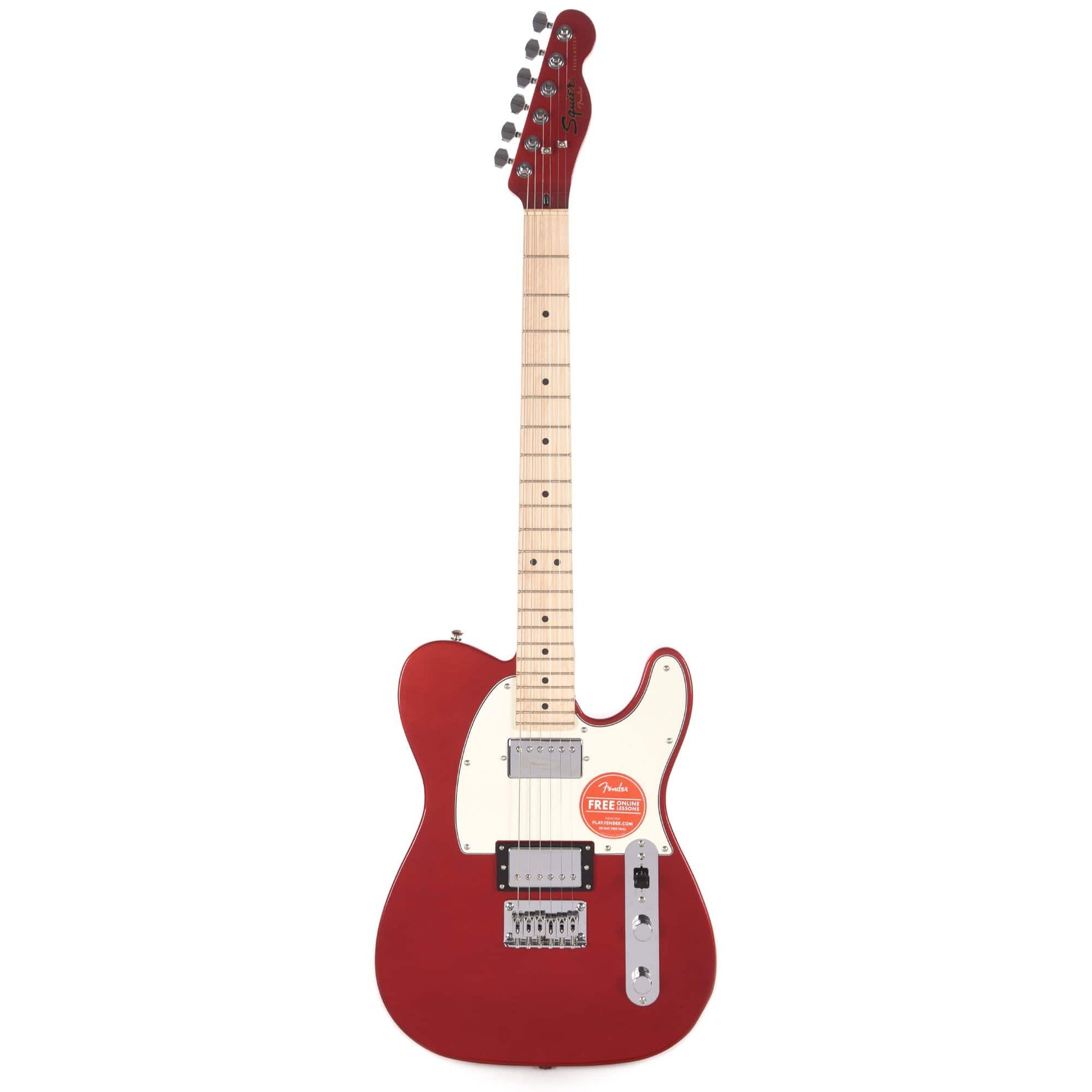 Squier Contemporary Telecaster HH Dark Metallic Red Electric Guitars / Solid Body