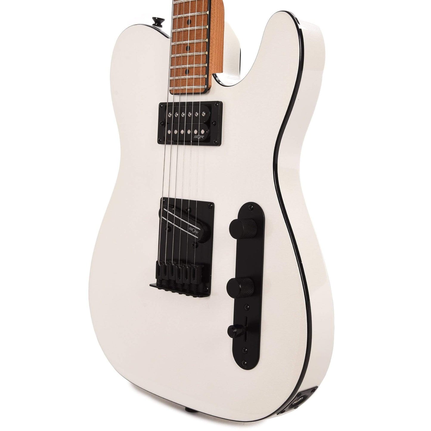 Squier Contemporary Telecaster RH Roasted Pearl White Electric Guitars / Solid Body