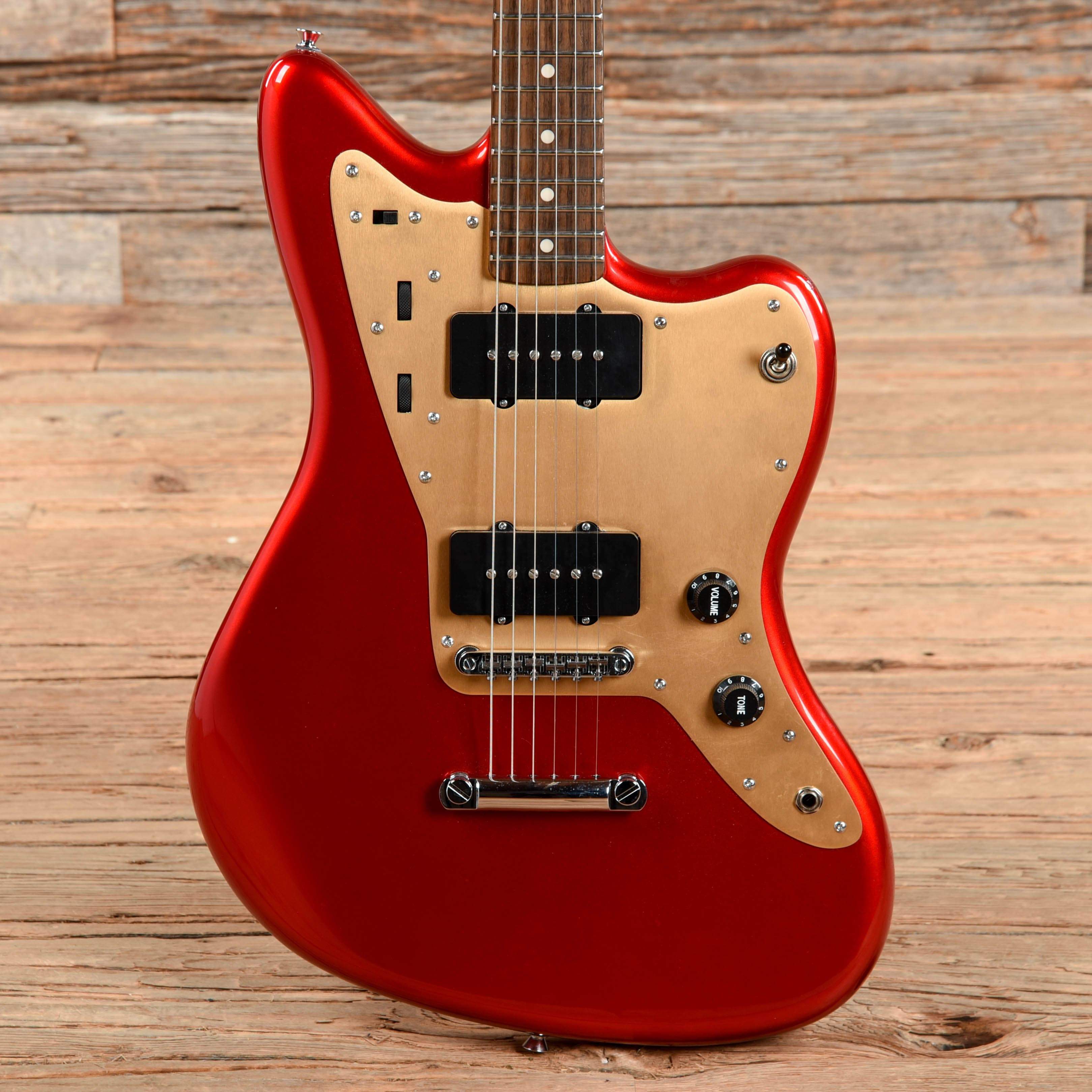 Squier Deluxe Jazzmaster ST Candy Apple Red 2016 – Chicago Music