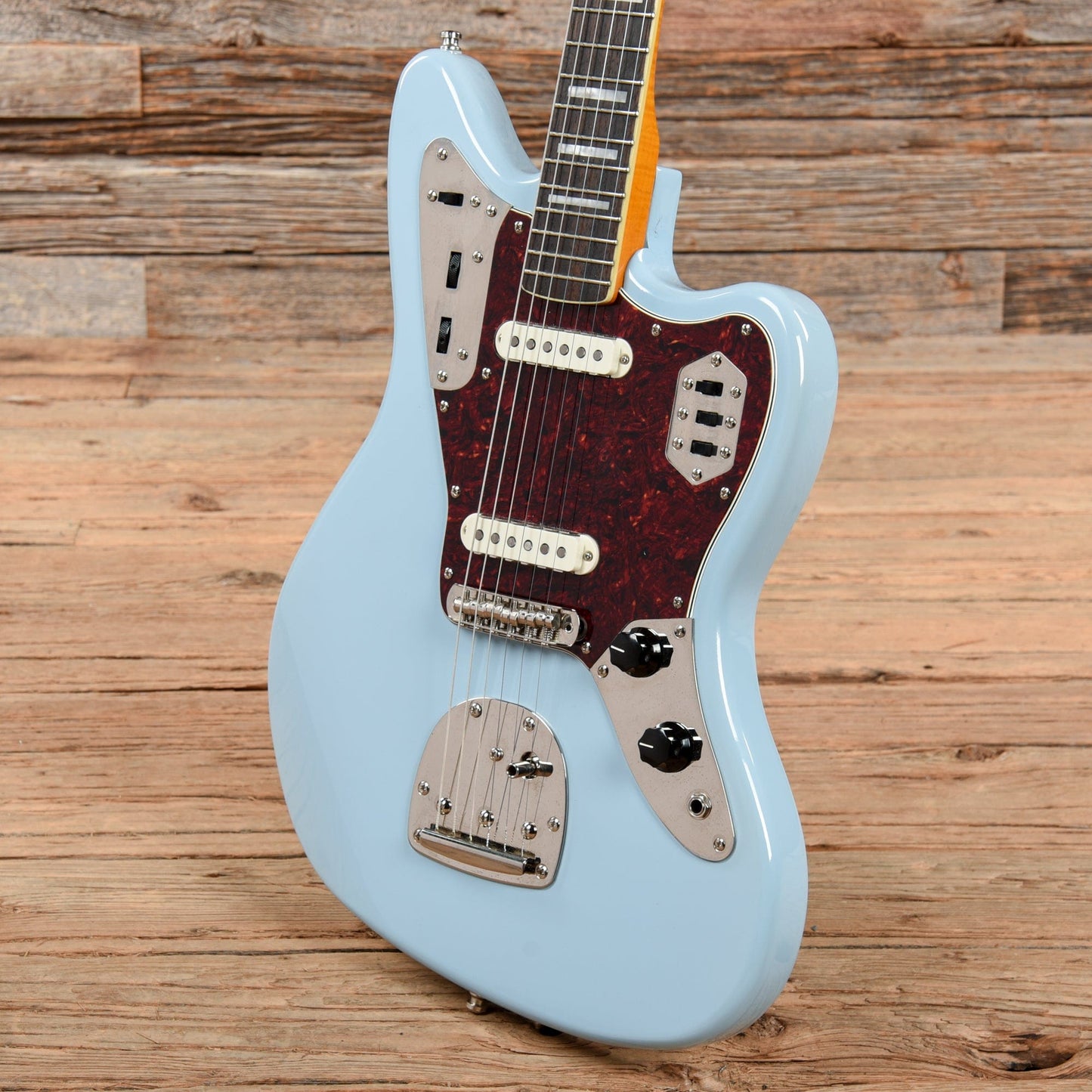 Squier FSR Classic Vibe '70s Jaguar Daphne Blue 2021 Electric Guitars / Solid Body