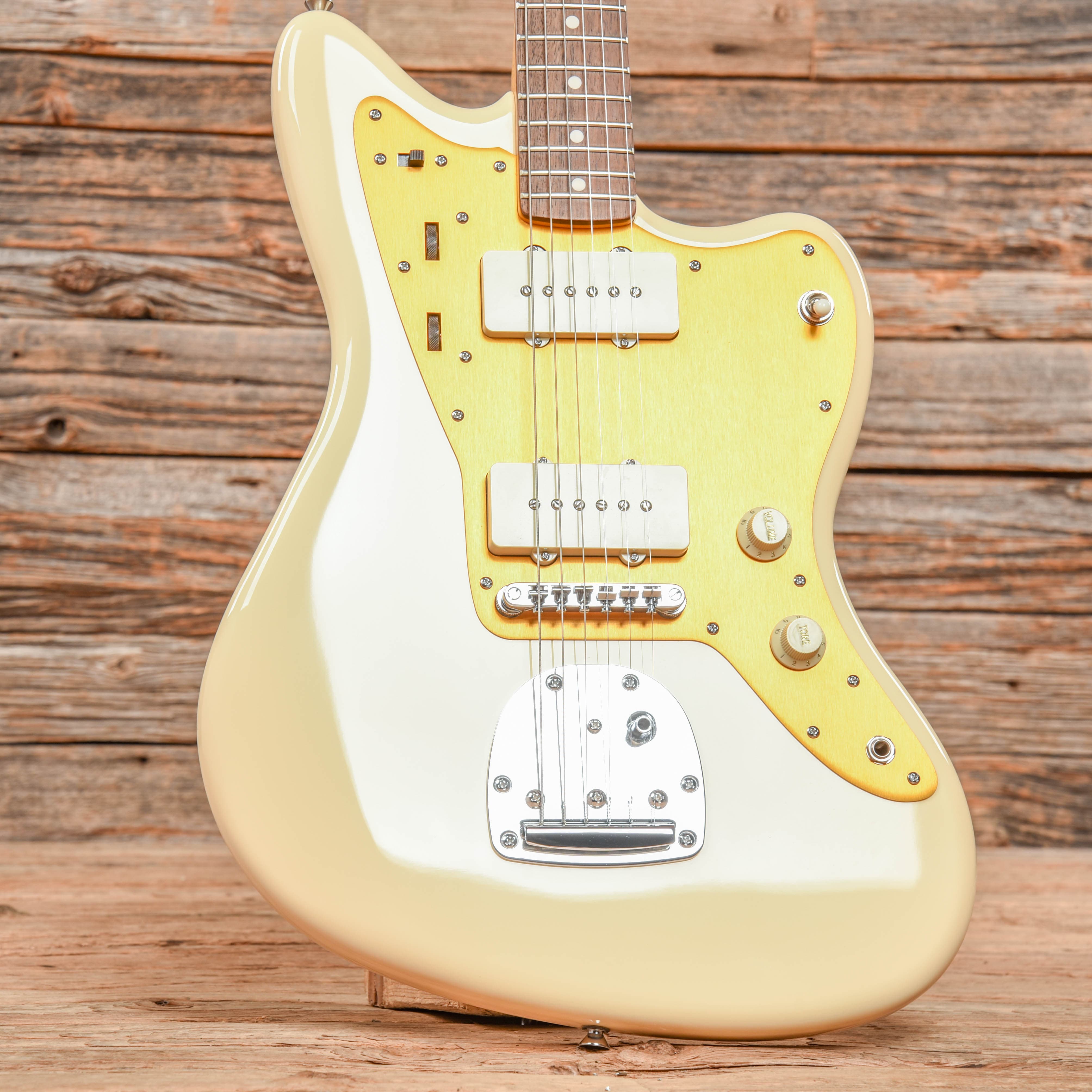 Squier J Mascis Jazzmaster Olympic White 2019 Electric Guitars / Solid Body