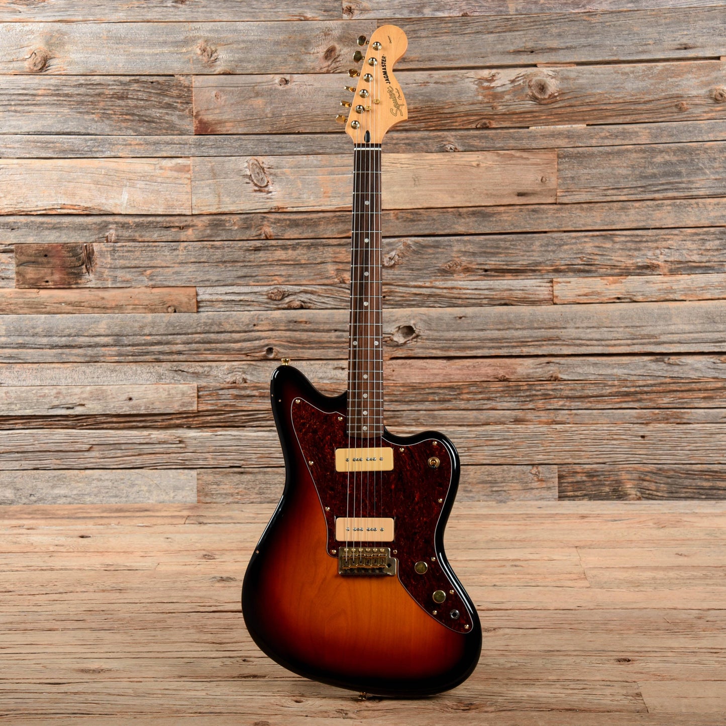 Squier Jagmaster Sunburst Electric Guitars / Solid Body