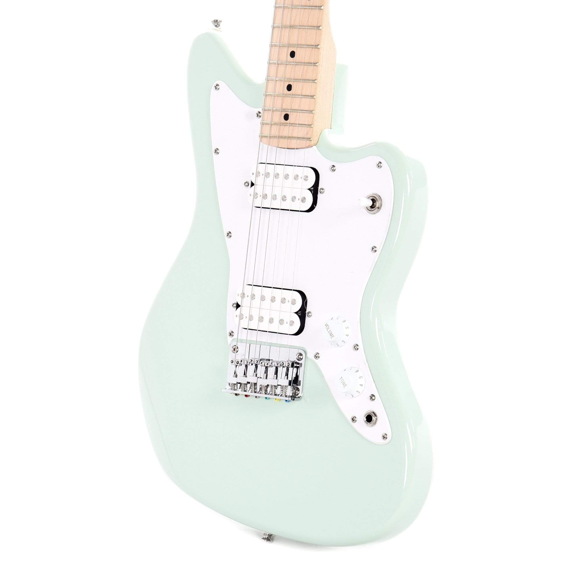 Squier Mini Jazzmaster HH Surf Green Electric Guitars / Solid Body