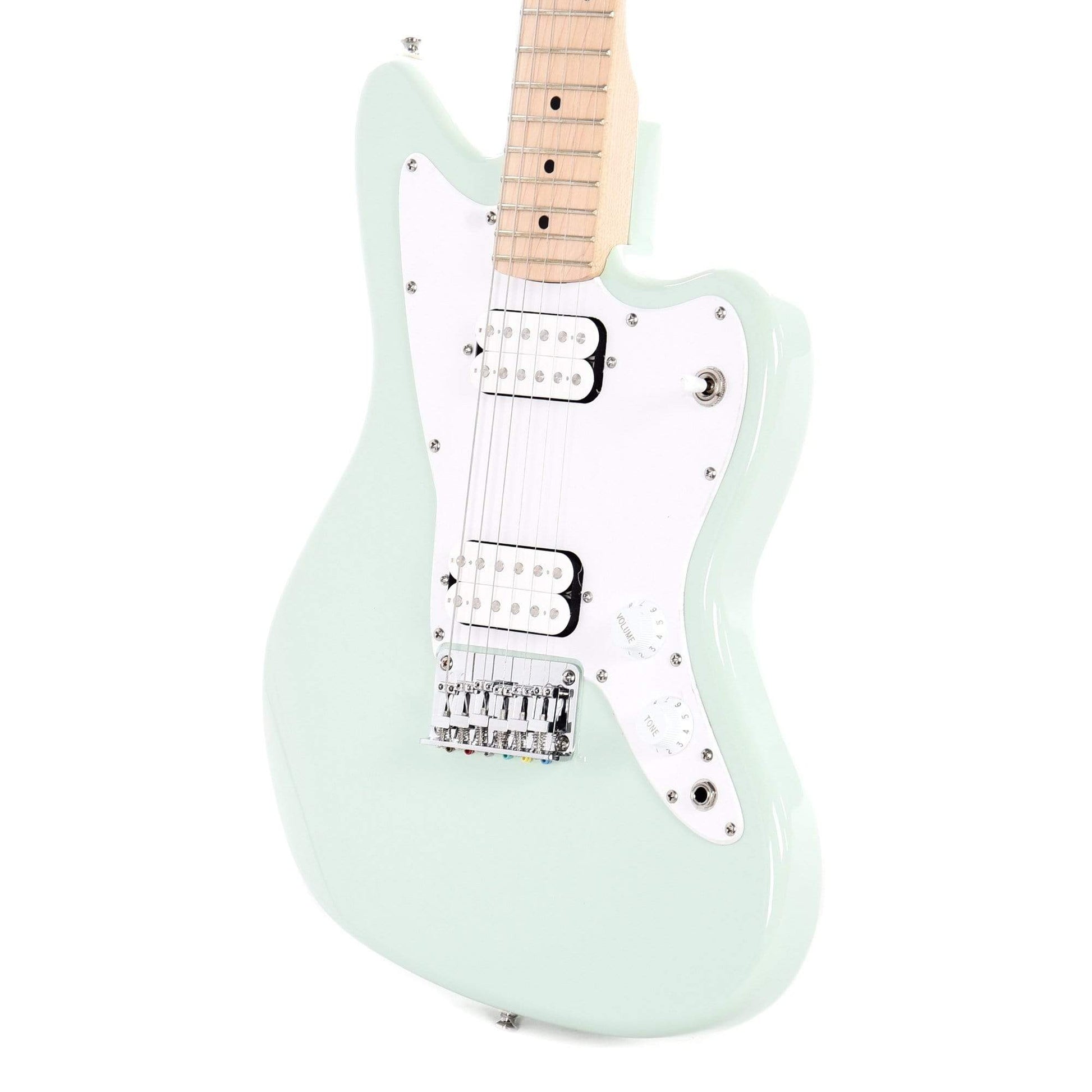 Squier Mini Jazzmaster HH Surf Green Electric Guitars / Solid Body