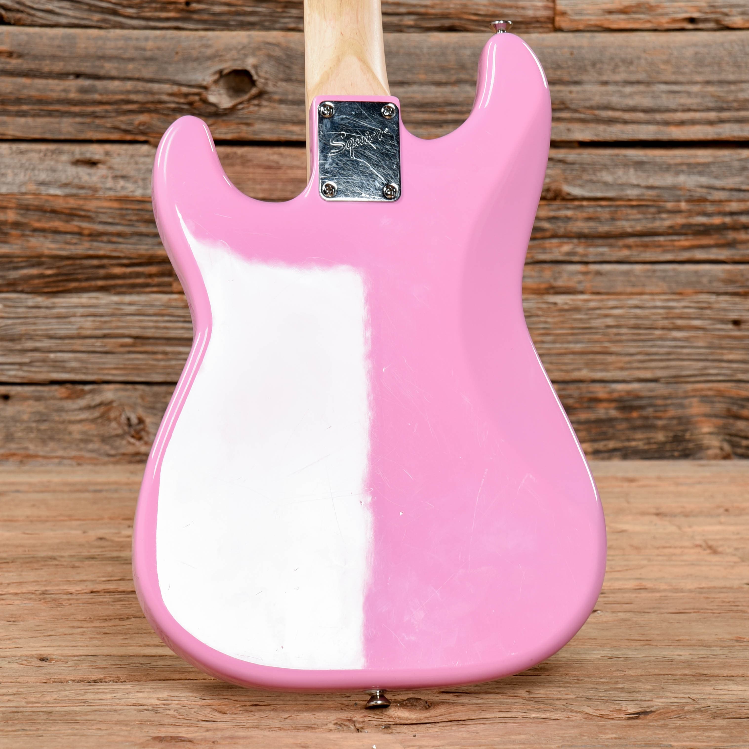 Squier Mini Stratocaster Pink Electric Guitars / Solid Body