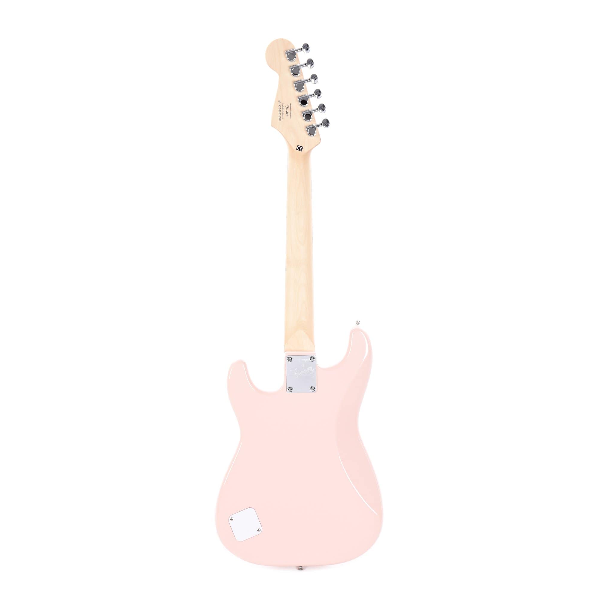 Squier Mini Stratocaster Shell Pink Electric Guitars / Solid Body