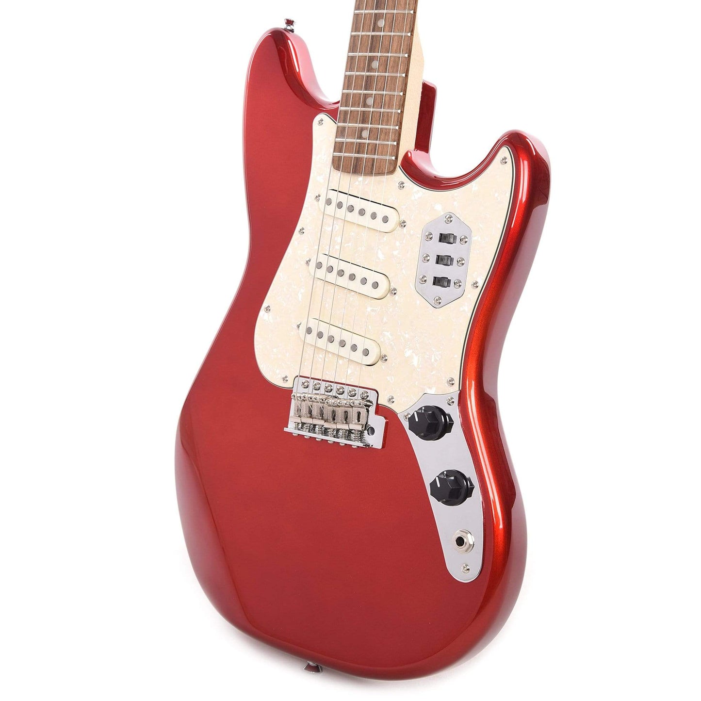 Squier Paranormal Cyclone Candy Apple Red Electric Guitars / Solid Body