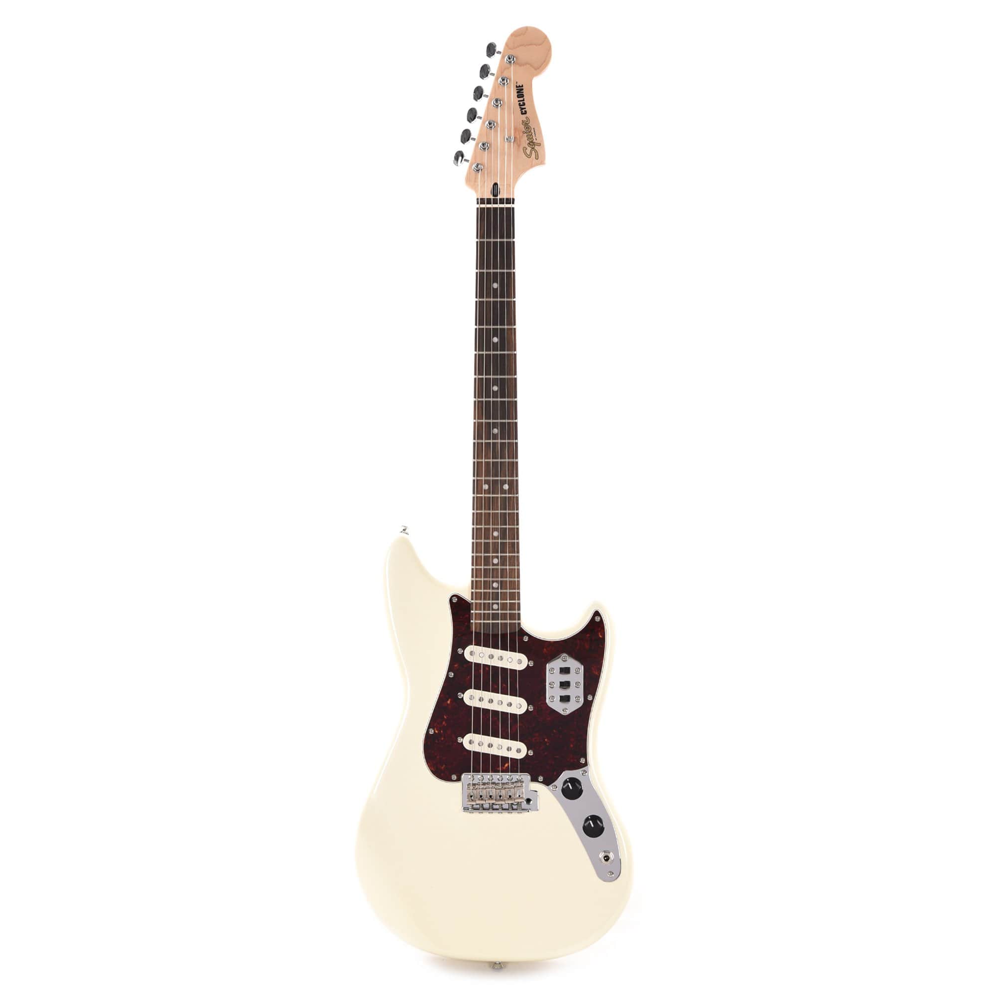 Squier Paranormal Cyclone Pearl White Electric Guitars / Solid Body