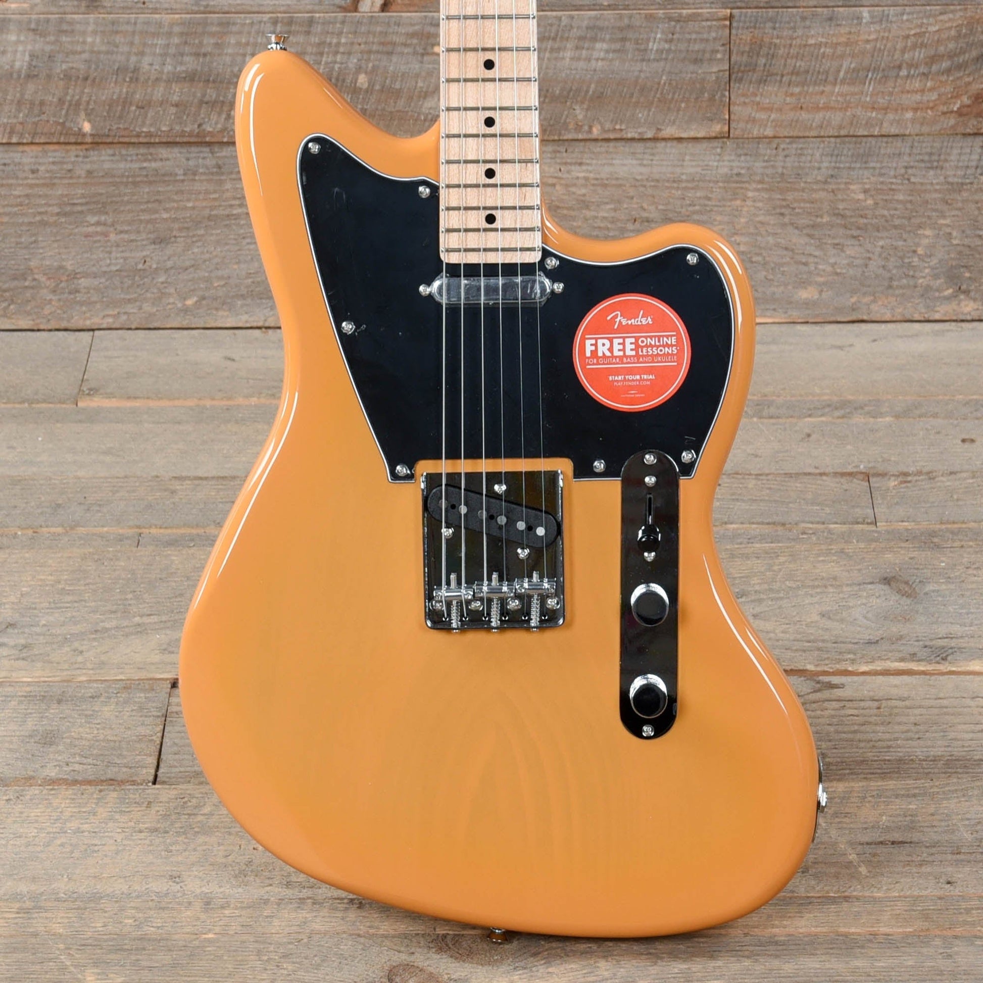 Squier Paranormal Offset Telecaster Butterscotch Blonde Electric Guitars / Solid Body