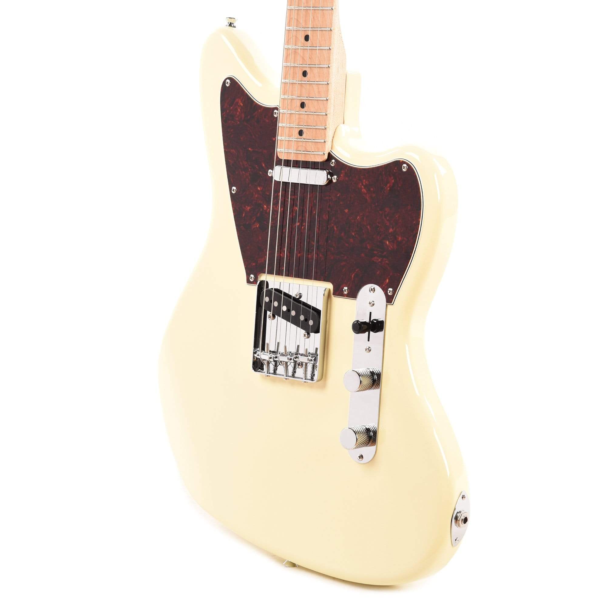 Squier Paranormal Offset Telecaster Olympic White Electric Guitars / Solid Body