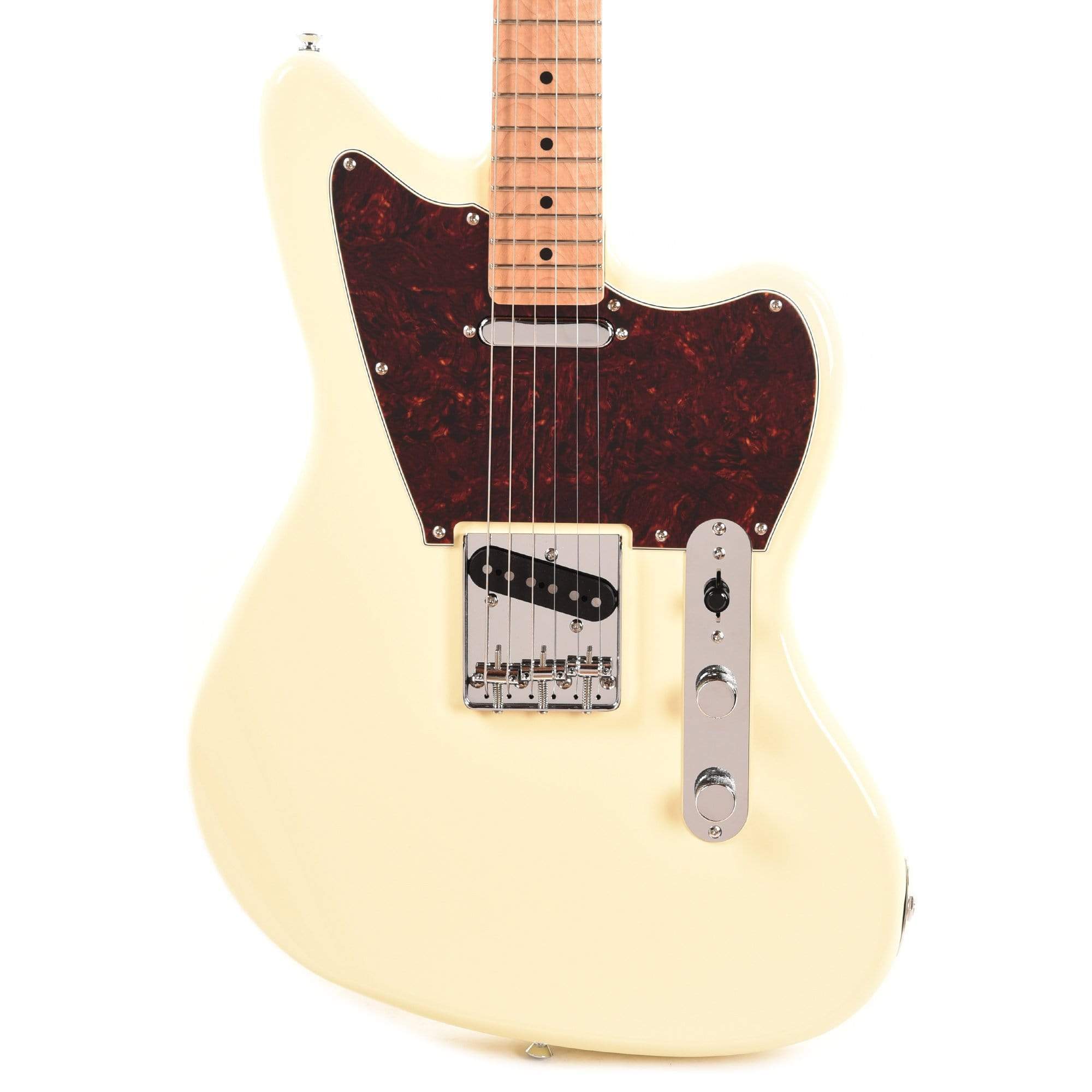 Squier Paranormal Offset Telecaster Olympic White Electric Guitars / Solid Body