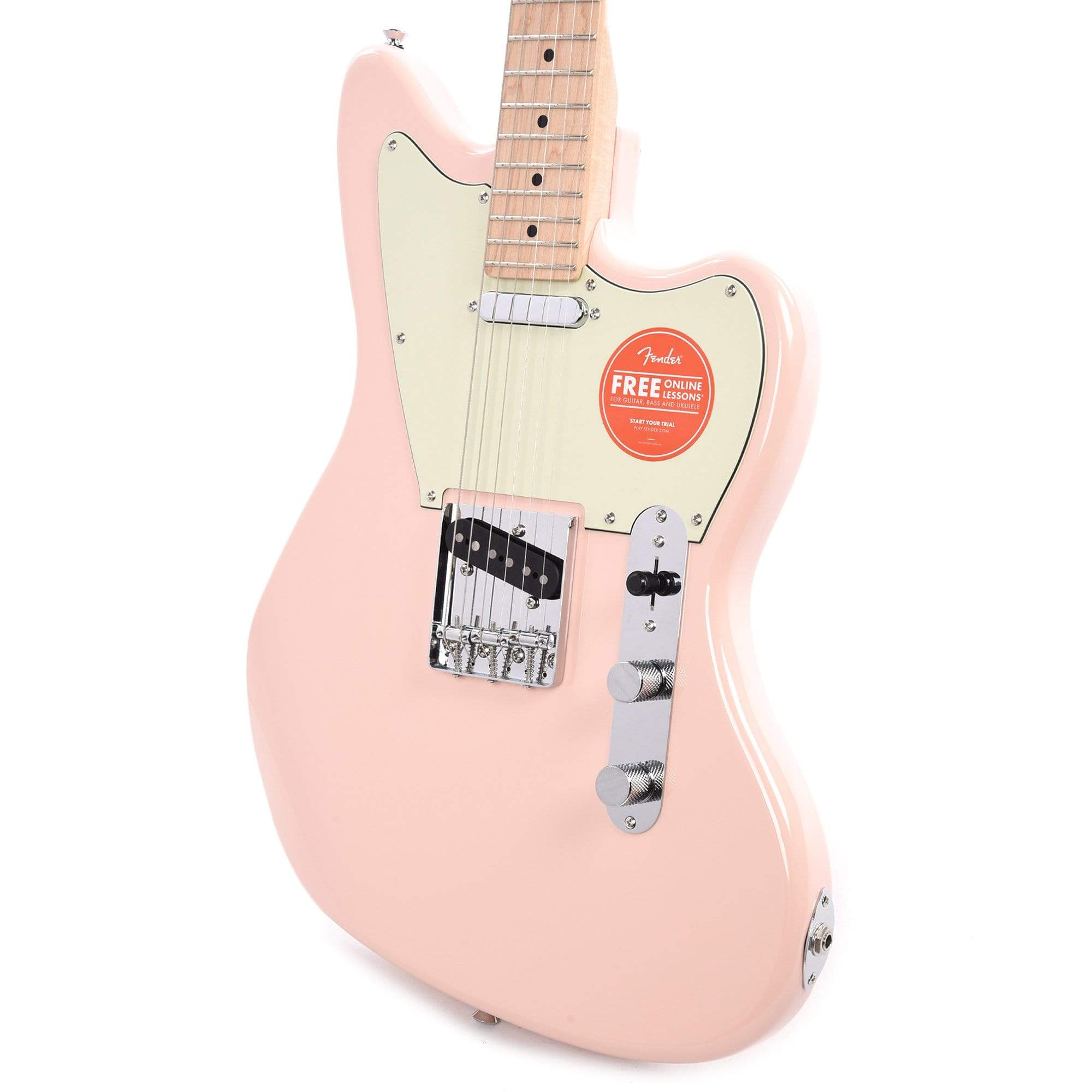 Squier Paranormal Offset Telecaster Shell Pink Electric Guitars / Solid Body