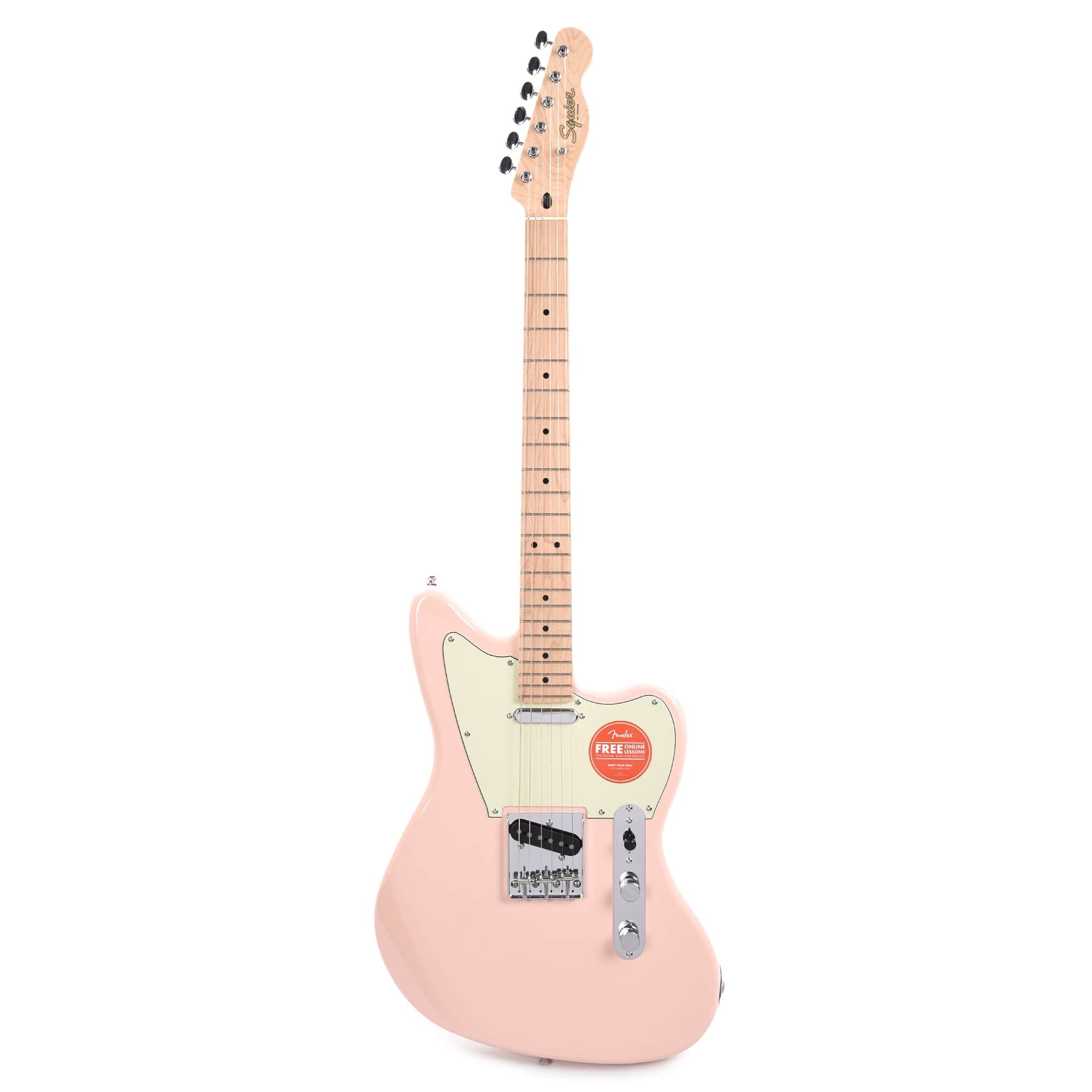 Squier Paranormal Offset Telecaster Shell Pink Electric Guitars / Solid Body