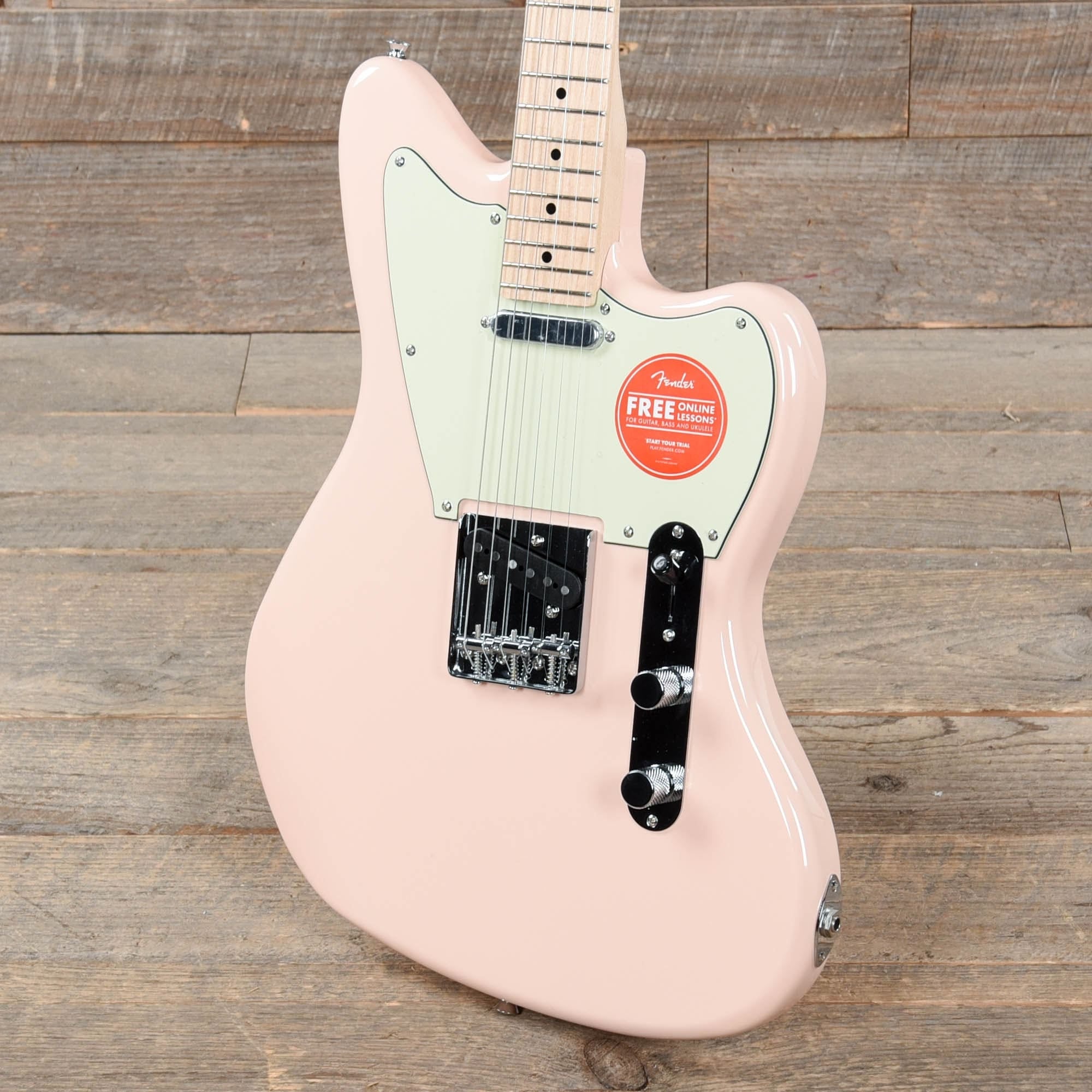 Squier Paranormal Offset Telecaster Shell Pink Electric Guitars / Solid Body