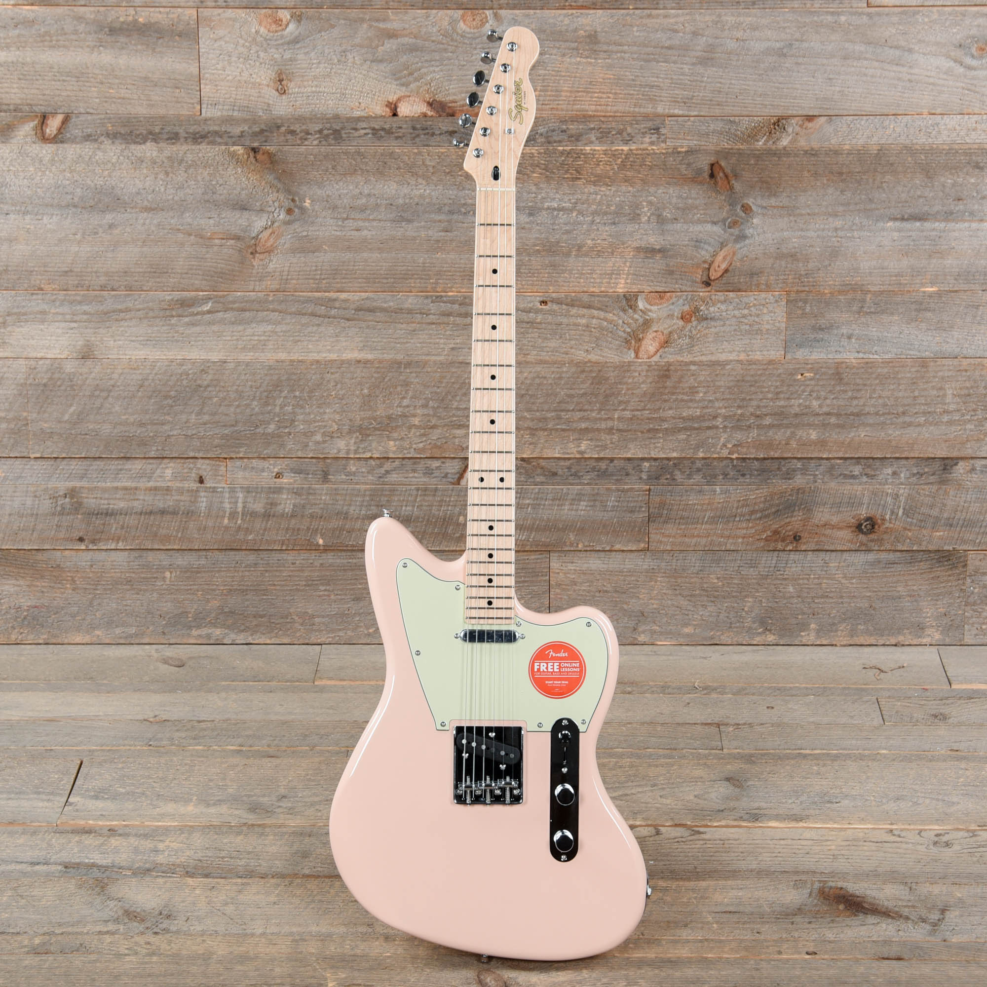 Squier Paranormal Offset Telecaster Shell Pink Electric Guitars / Solid Body