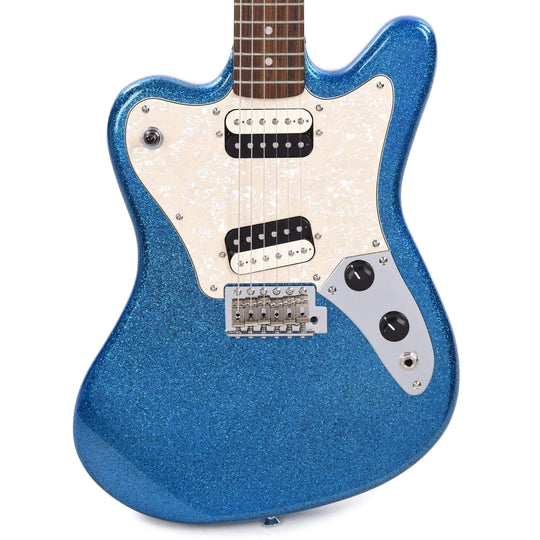 Squier Paranormal Super-Sonic Blue Sparkle Electric Guitars / Solid Body