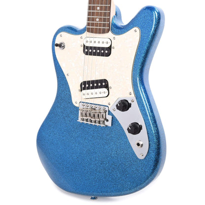 Squier Paranormal Super-Sonic Blue Sparkle Electric Guitars / Solid Body