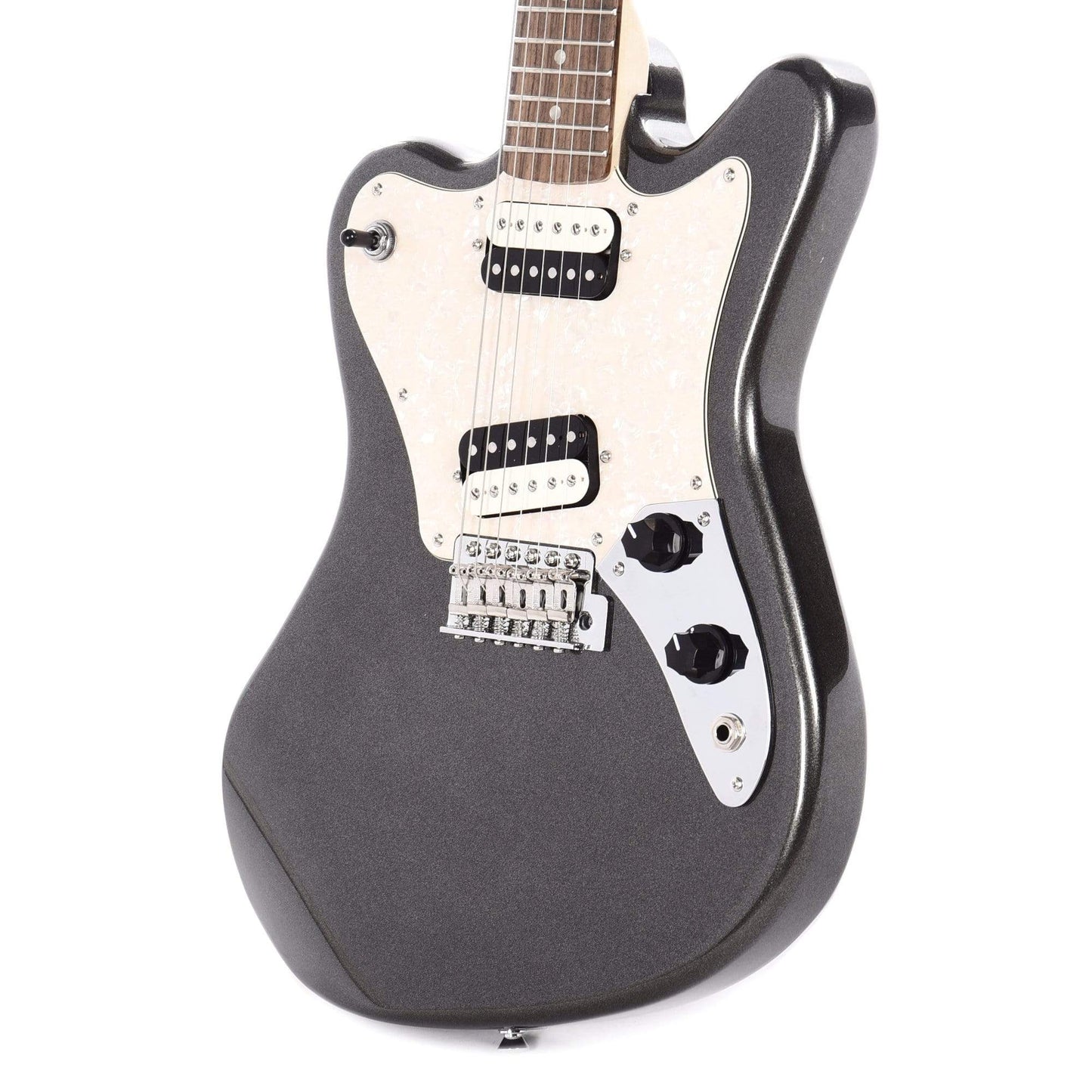 Squier Paranormal Super-Sonic Graphite Metallic Electric Guitars / Solid Body