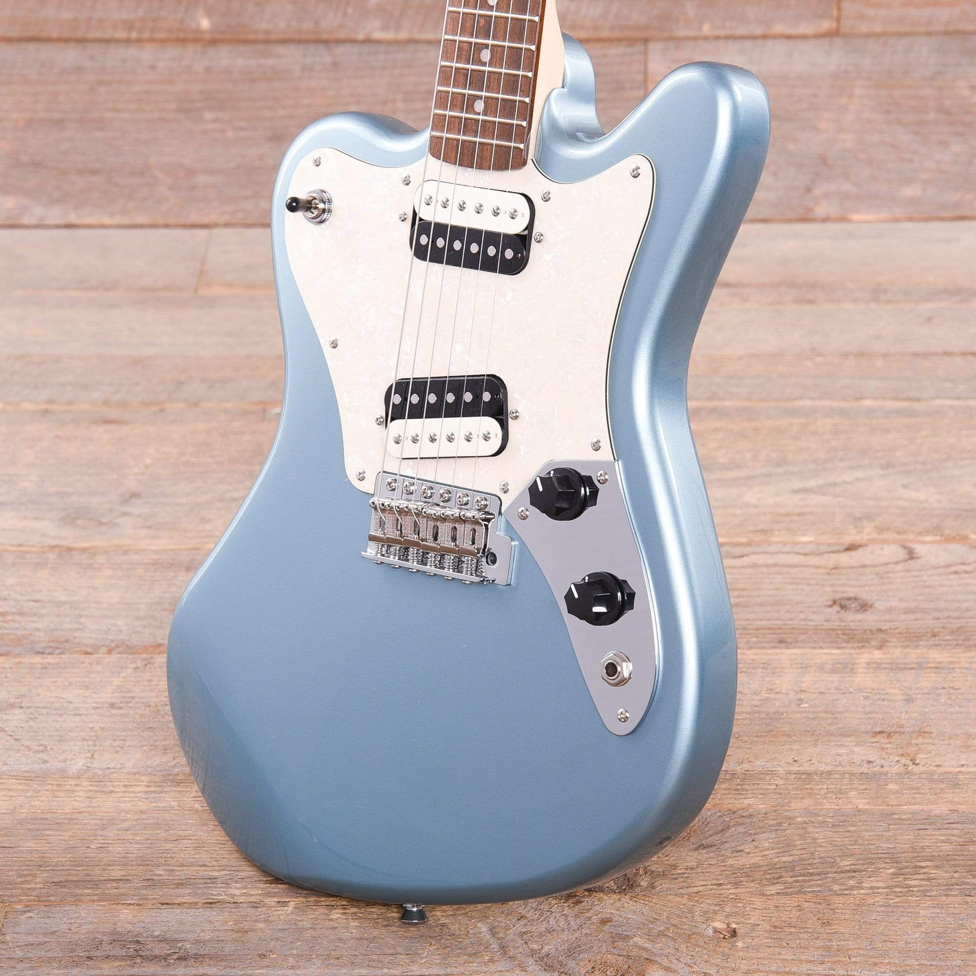 Squier Paranormal Super-Sonic Ice Blue Metallic Electric Guitars / Solid Body