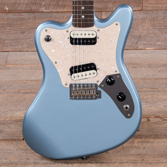 Squier Paranormal Super-Sonic Ice Blue Metallic Electric Guitars / Solid Body