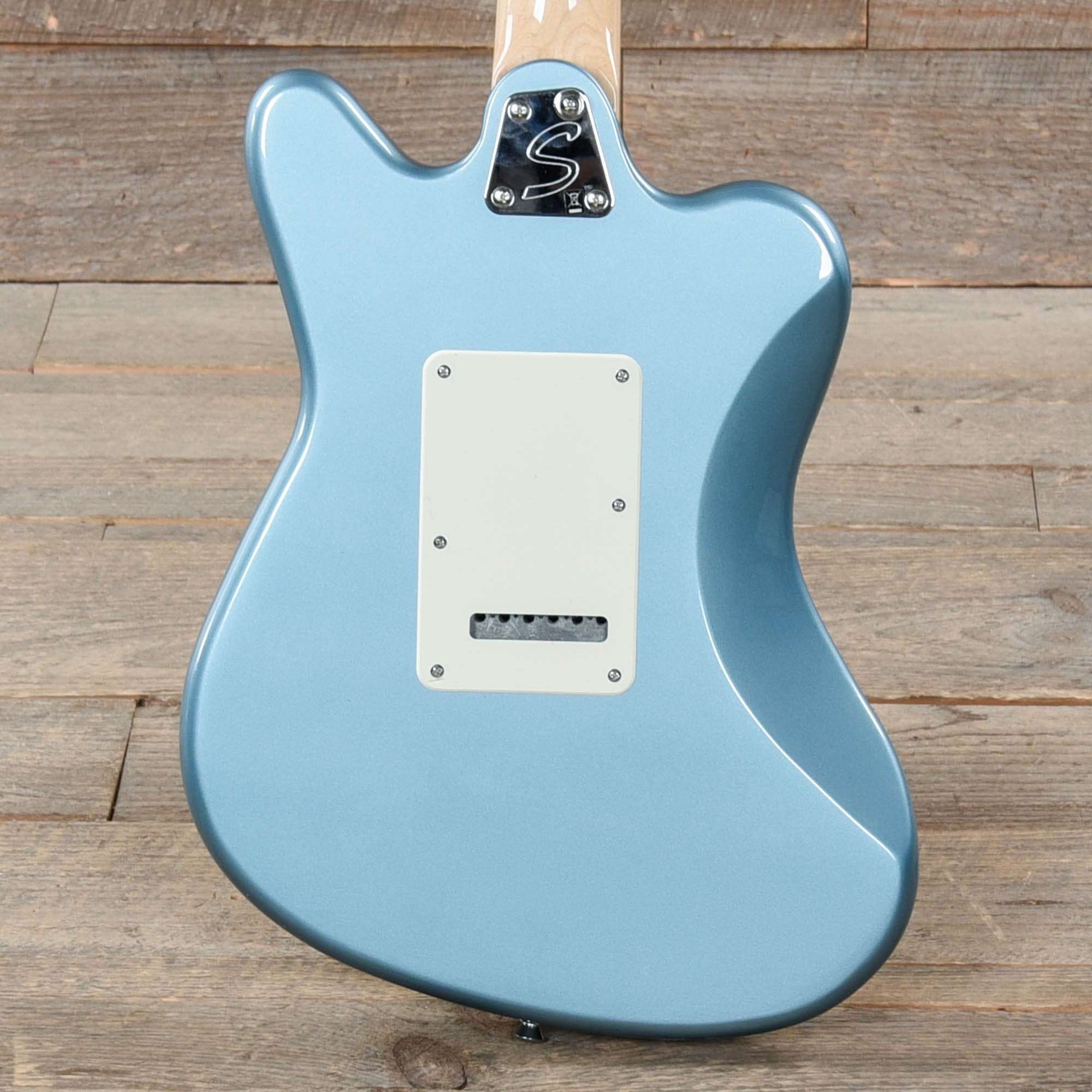 Squier Paranormal Super-Sonic Ice Blue Metallic Electric Guitars / Solid Body