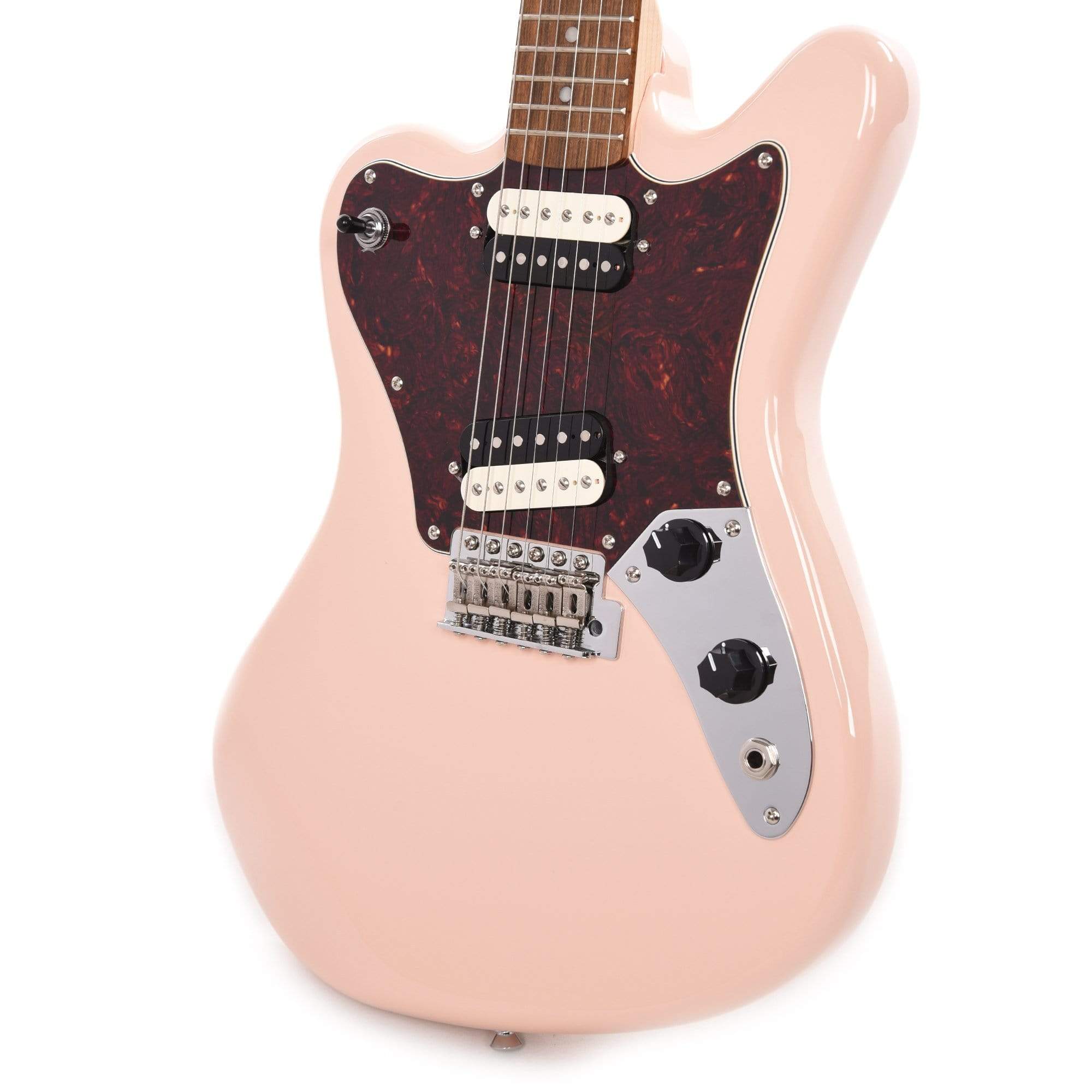 Squier Paranormal Super-Sonic Shell Pink Electric Guitars / Solid Body