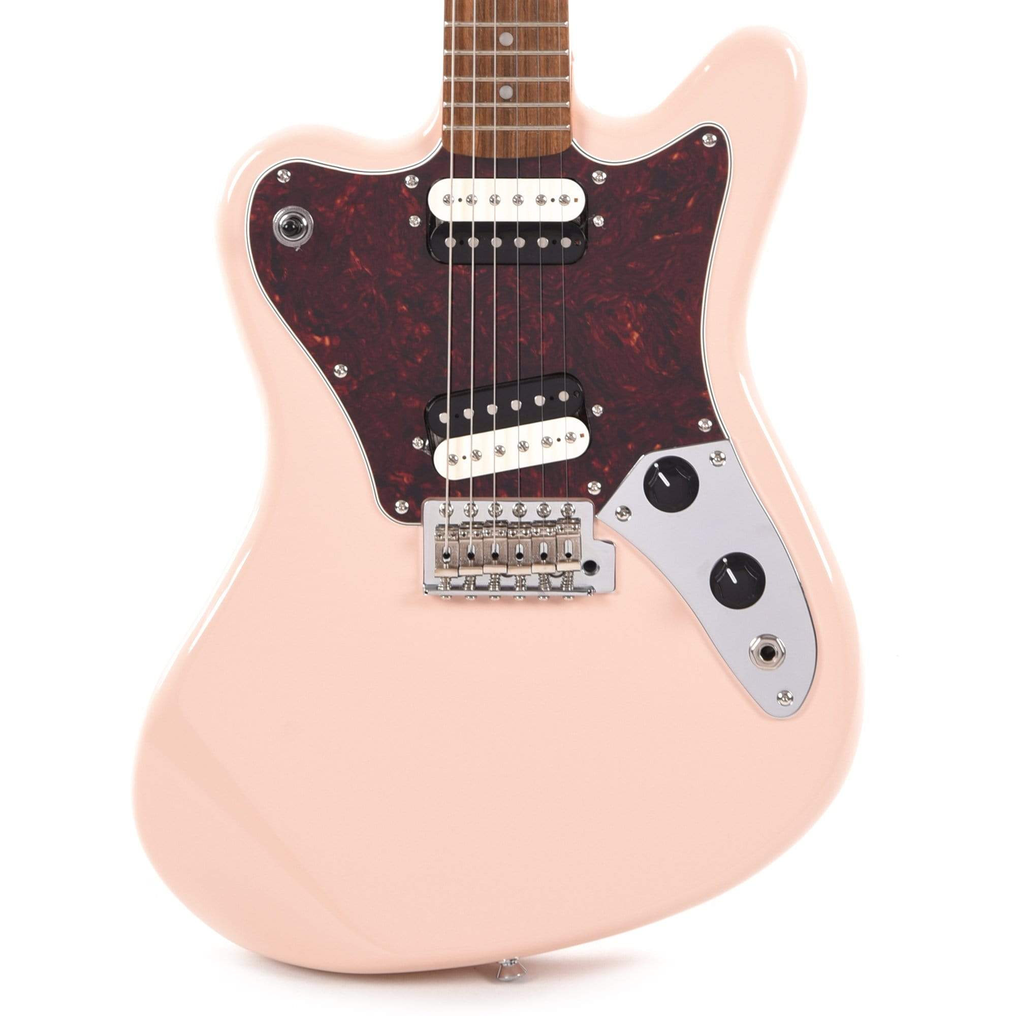 Squier Paranormal Super-Sonic Shell Pink Electric Guitars / Solid Body