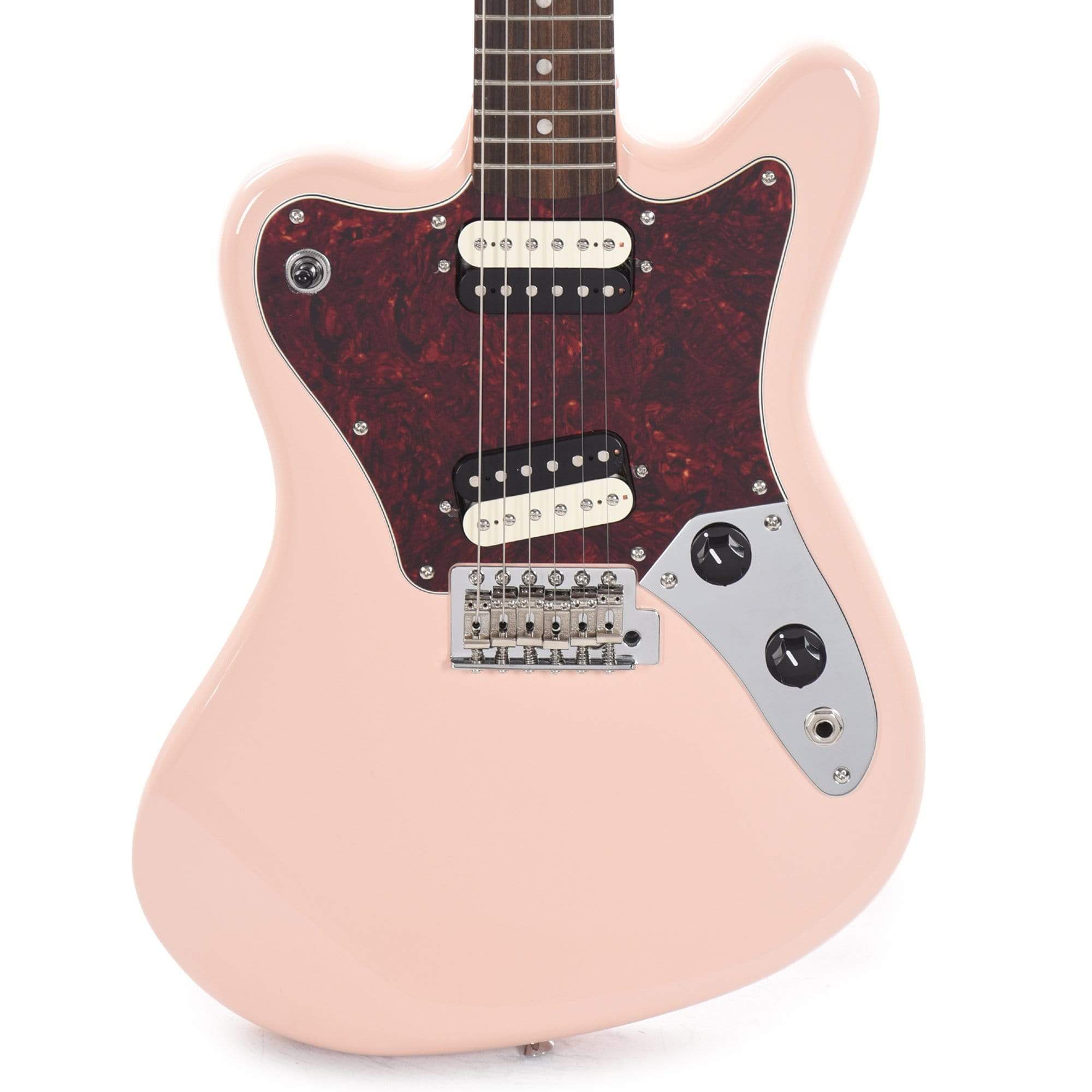 Squier Paranormal Super-Sonic Shell Pink Electric Guitars / Solid Body