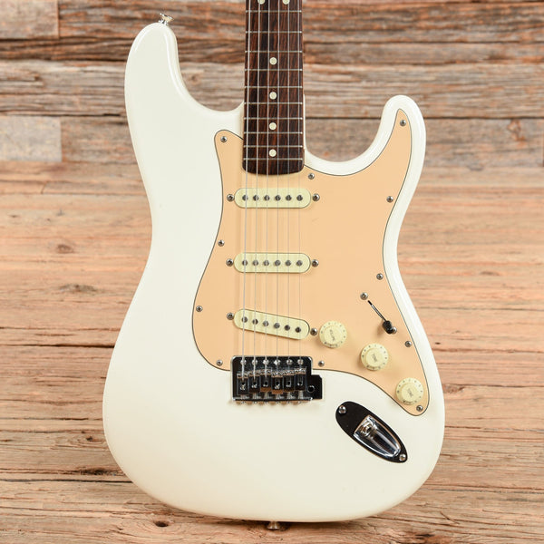 Squier Stratocaster Olympic White 1989 – Chicago Music Exchange