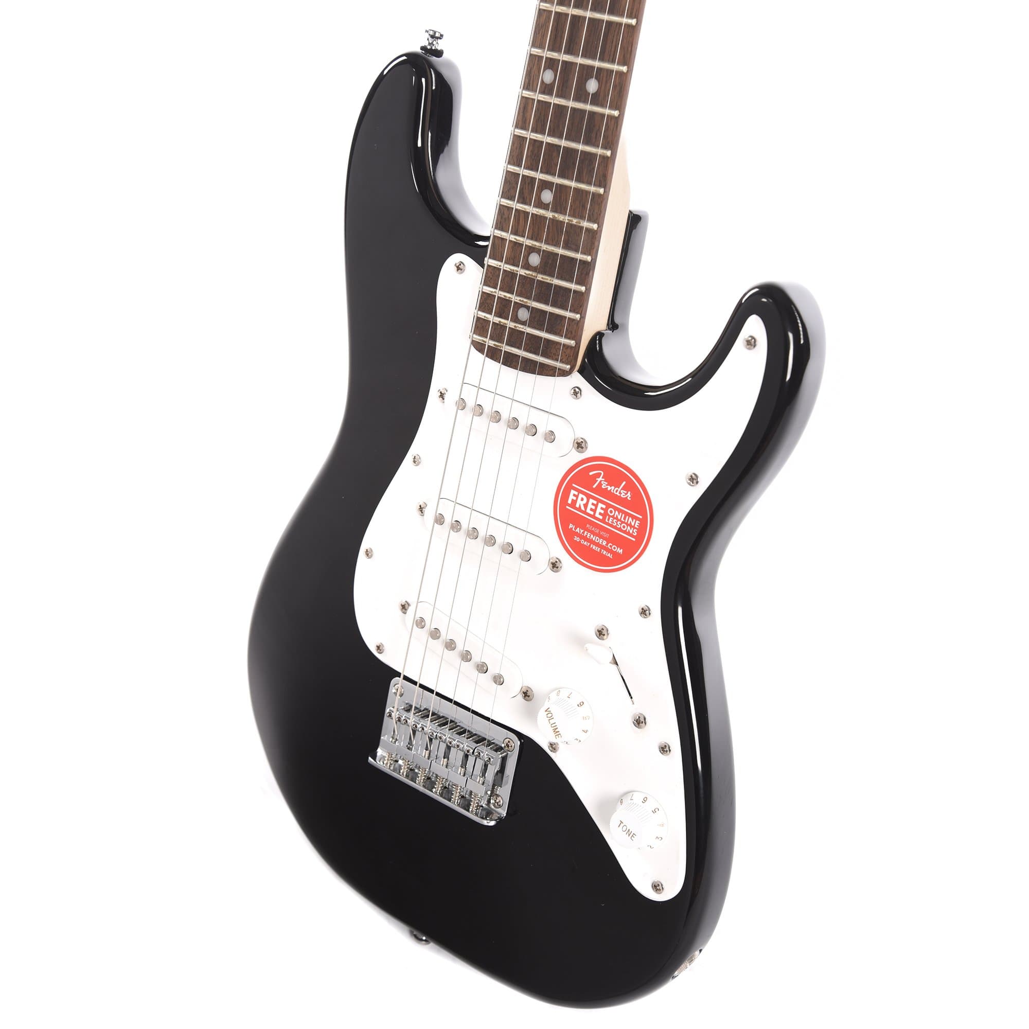 Squier Mini Stratocaster V2 Black Electric Guitars / Travel / Mini