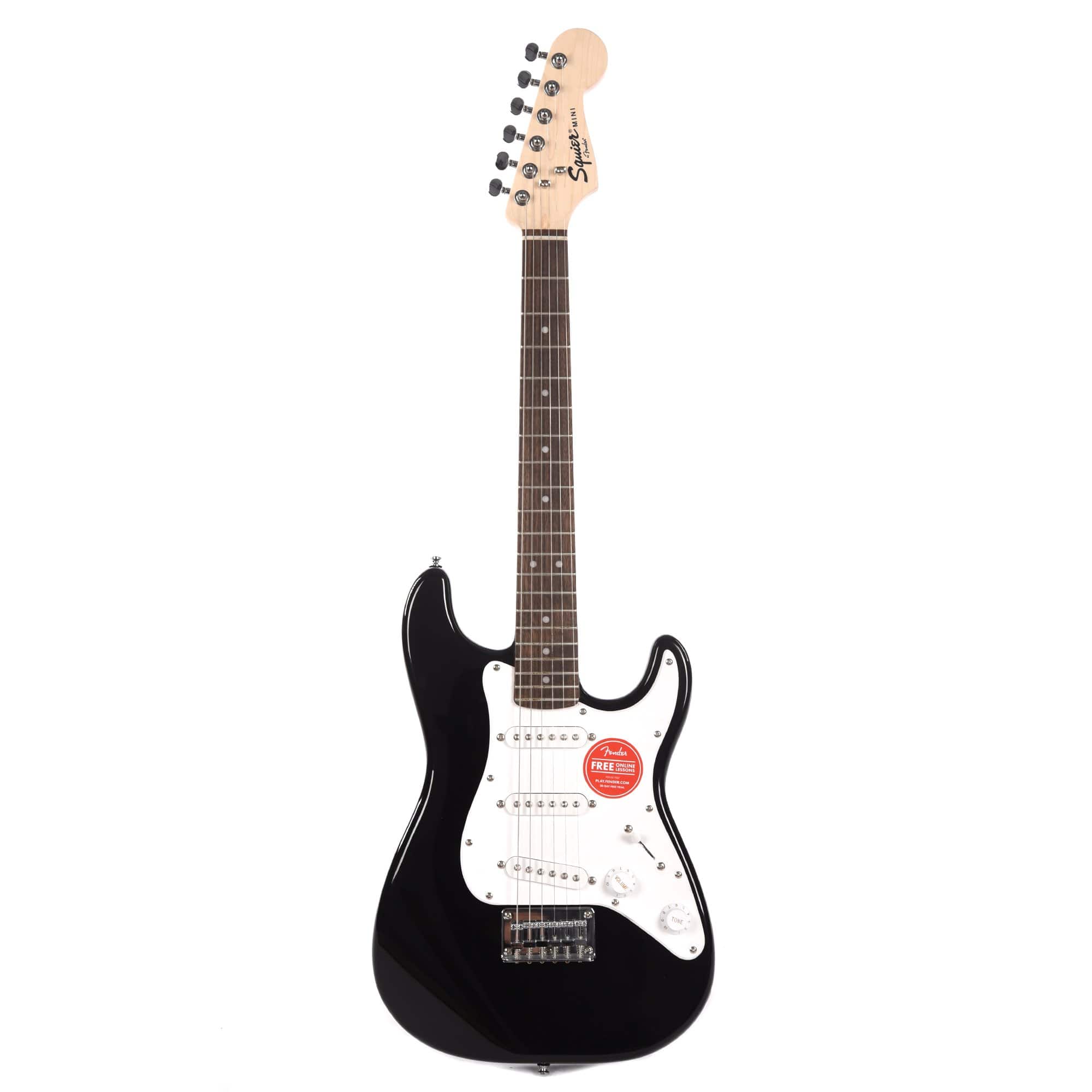 Squier Mini Stratocaster V2 Black Electric Guitars / Travel / Mini