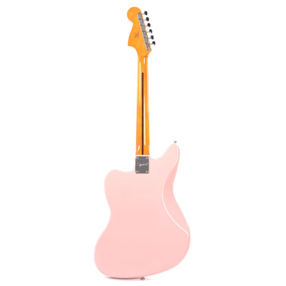 Squier Classic Vibe '60s Jaguar Shell Pink w/Matching Headcap & 3-Ply Mint Pickguard Electric Guitars / Solid Body