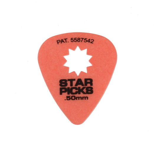 Star Picks Original Red 0.50mm (12) Accessories / Picks